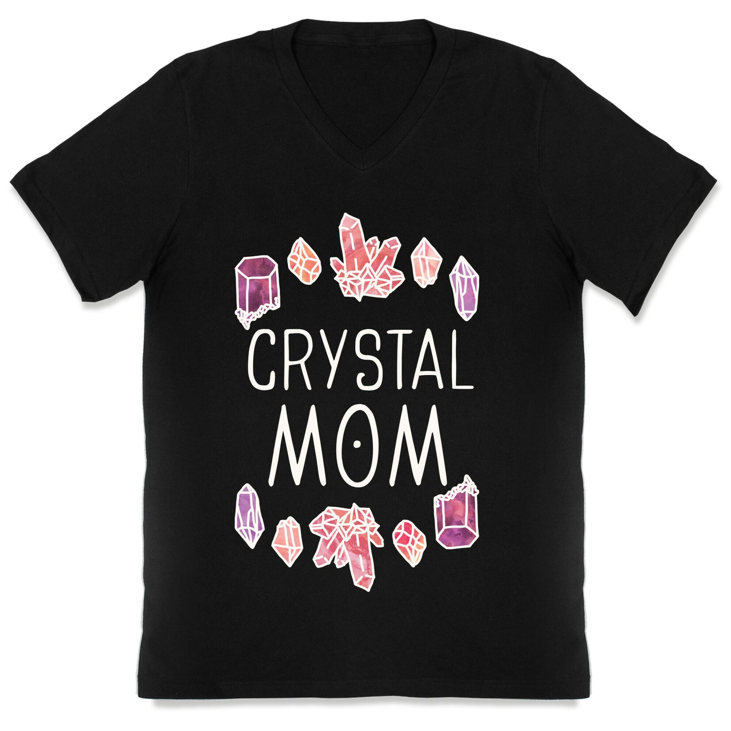 Crystal Mom V-Neck