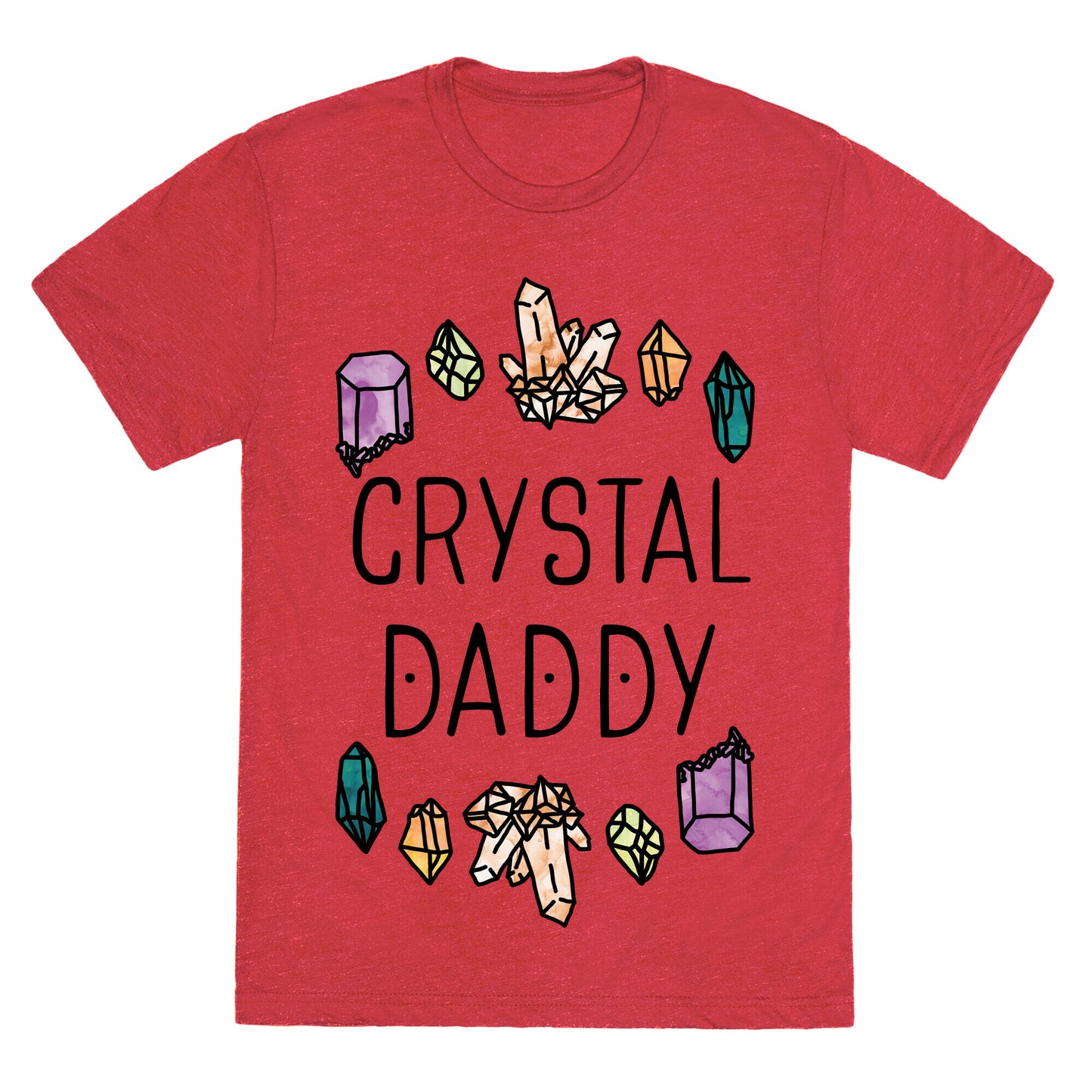 Crystal Daddy Unisex Triblend Tee