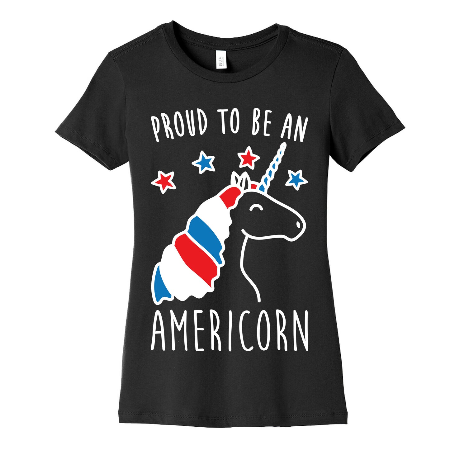 Proud To Be An Americorn Women's Cotton Tee