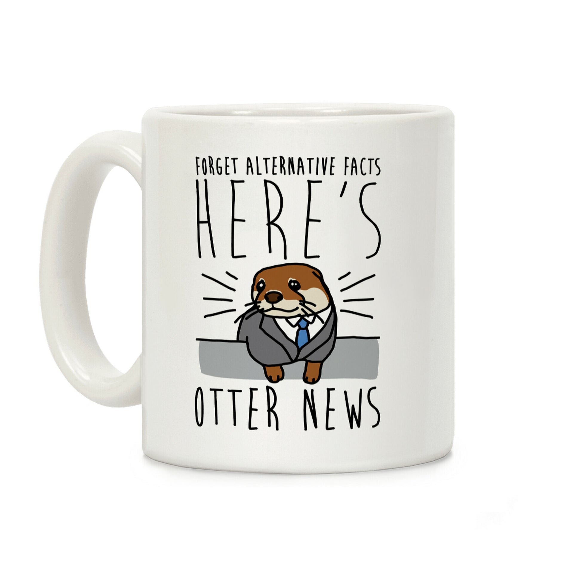 Otter News Coffee Mug