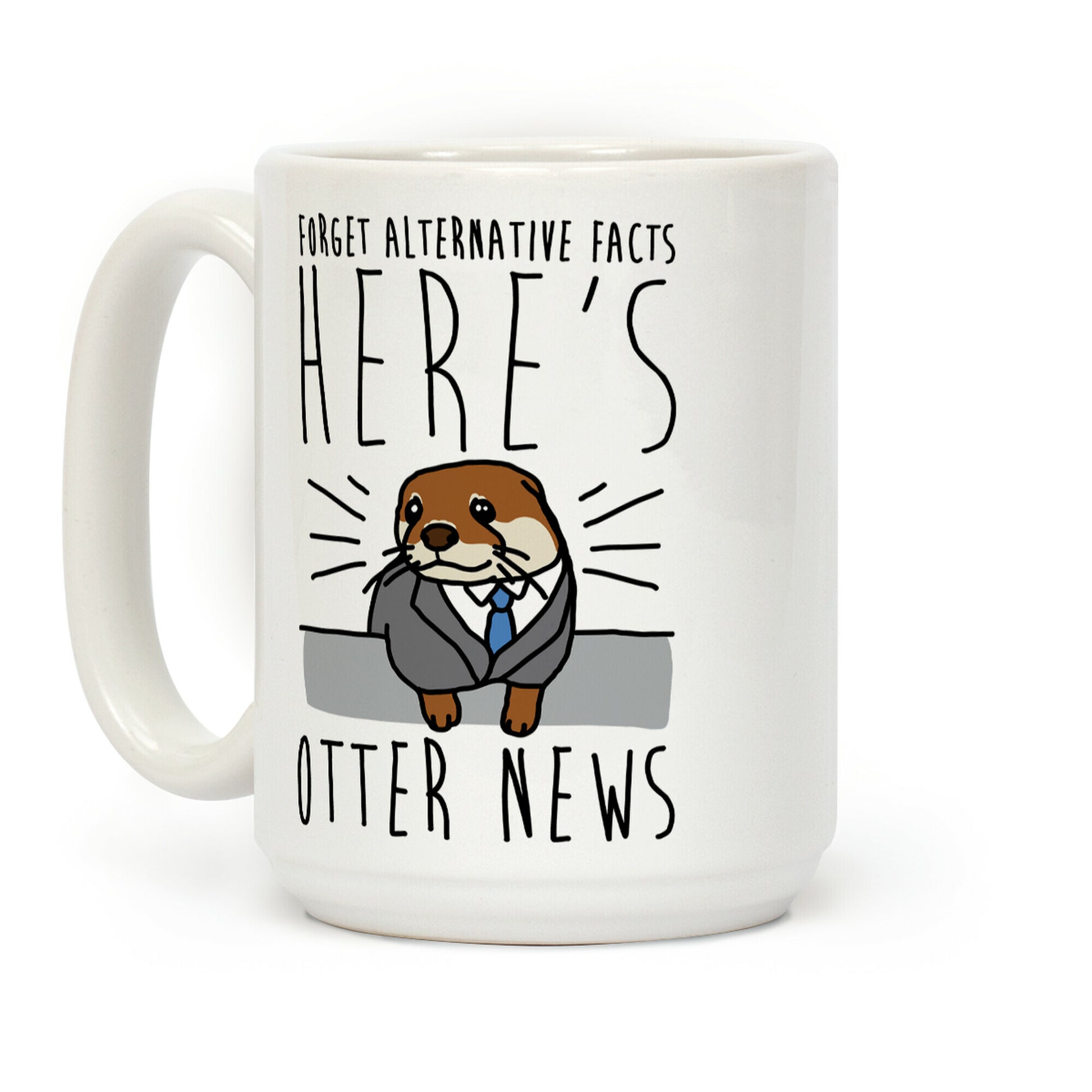 Otter News Coffee Mug