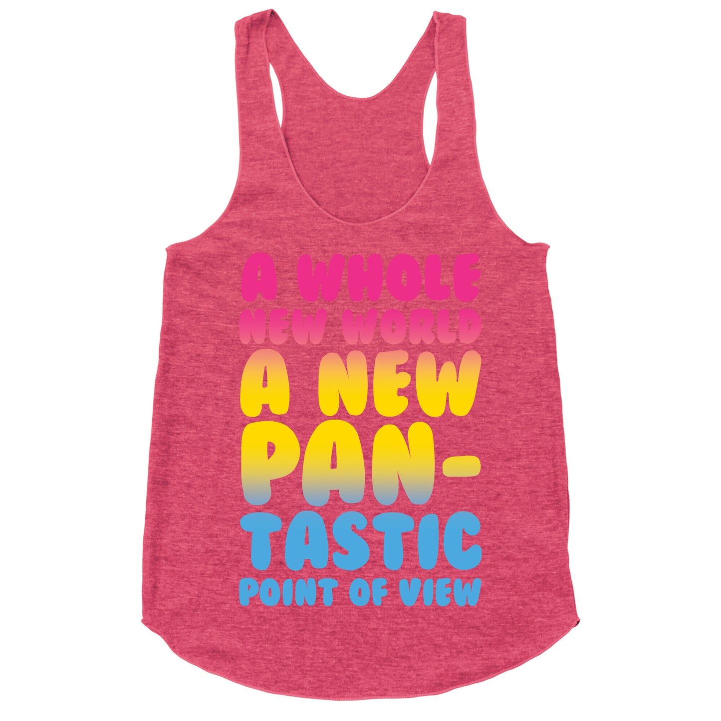 A New Pantastic Point of View Parody Racerback Tank