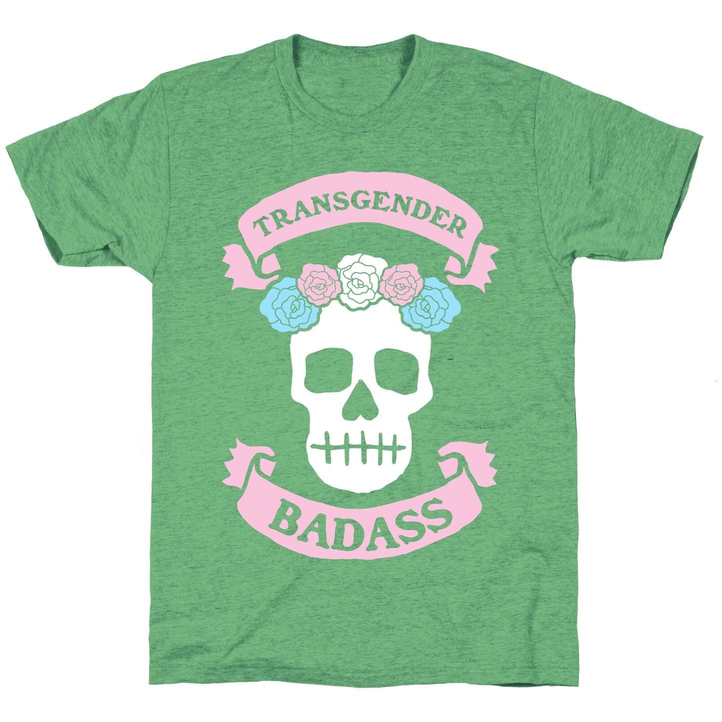 Transgender Badass Unisex Triblend Tee
