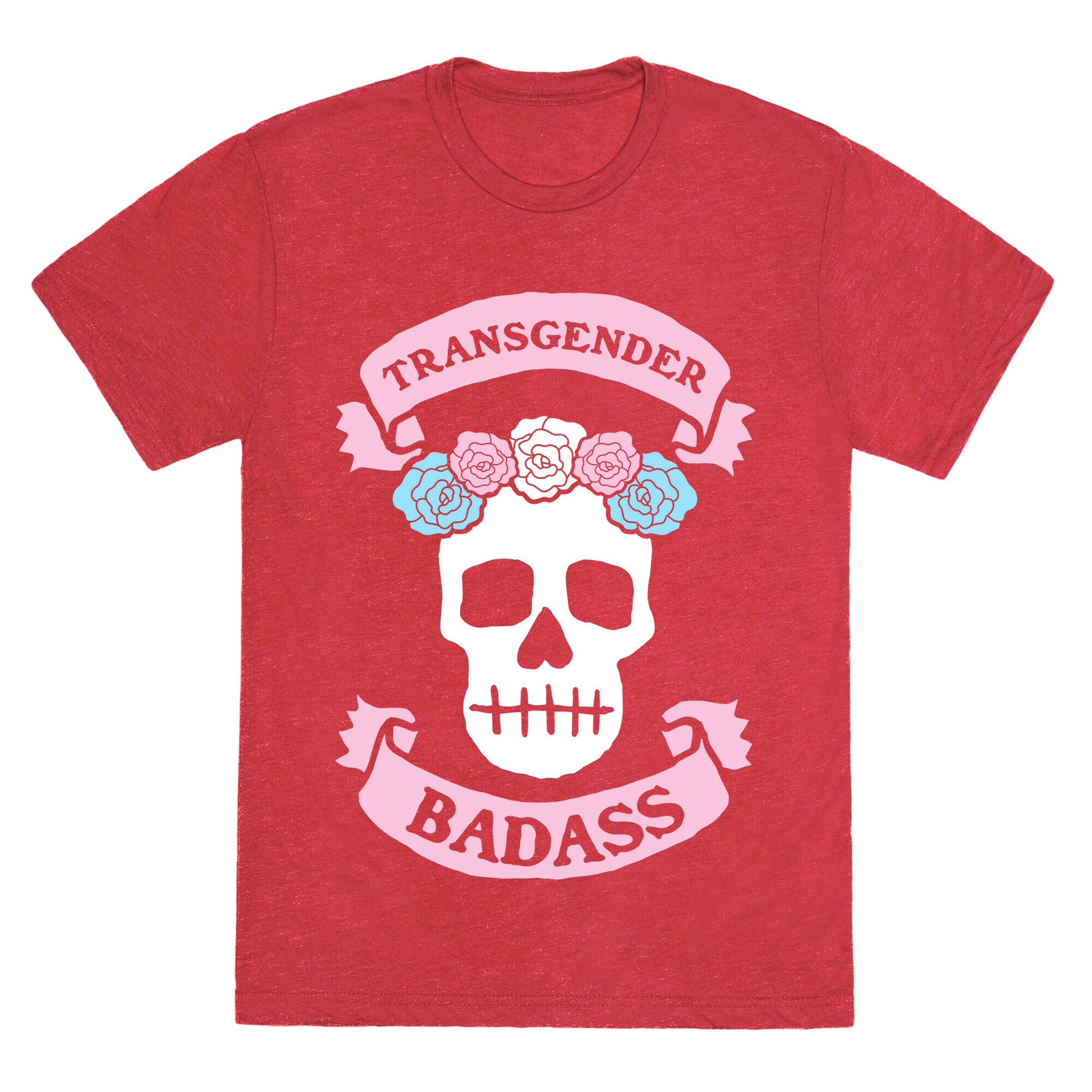 Transgender Badass Unisex Triblend Tee