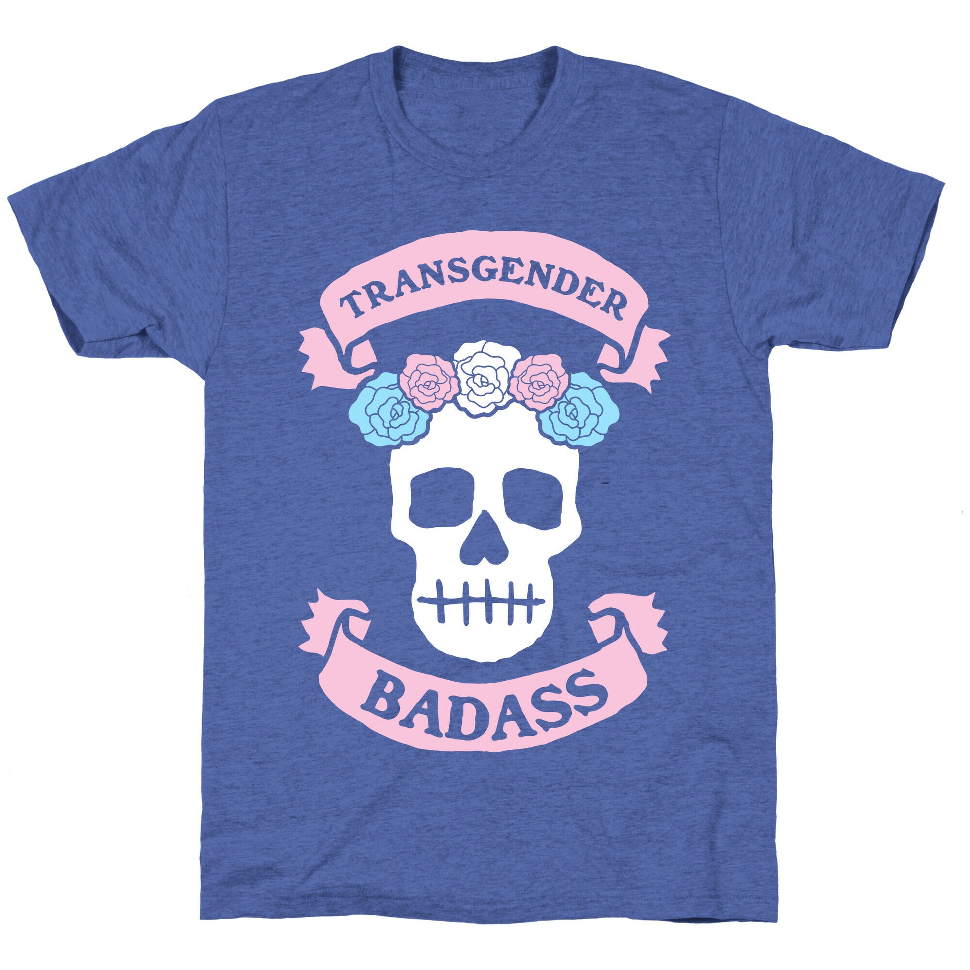 Transgender Badass Unisex Triblend Tee