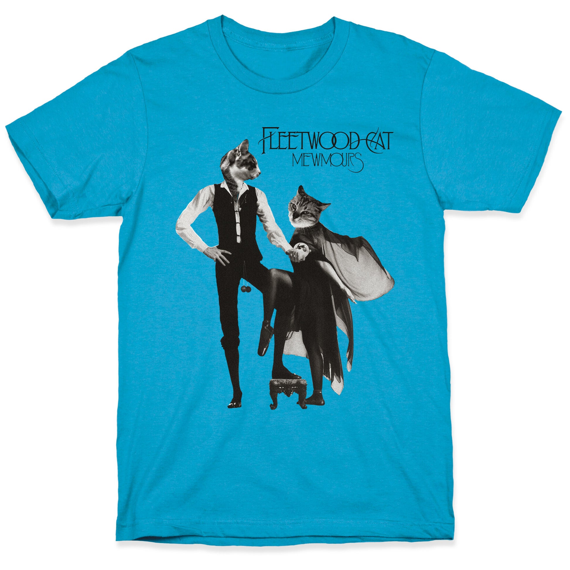 Fleetwood Cat Mewmours Mashup Unisex Triblend Tee