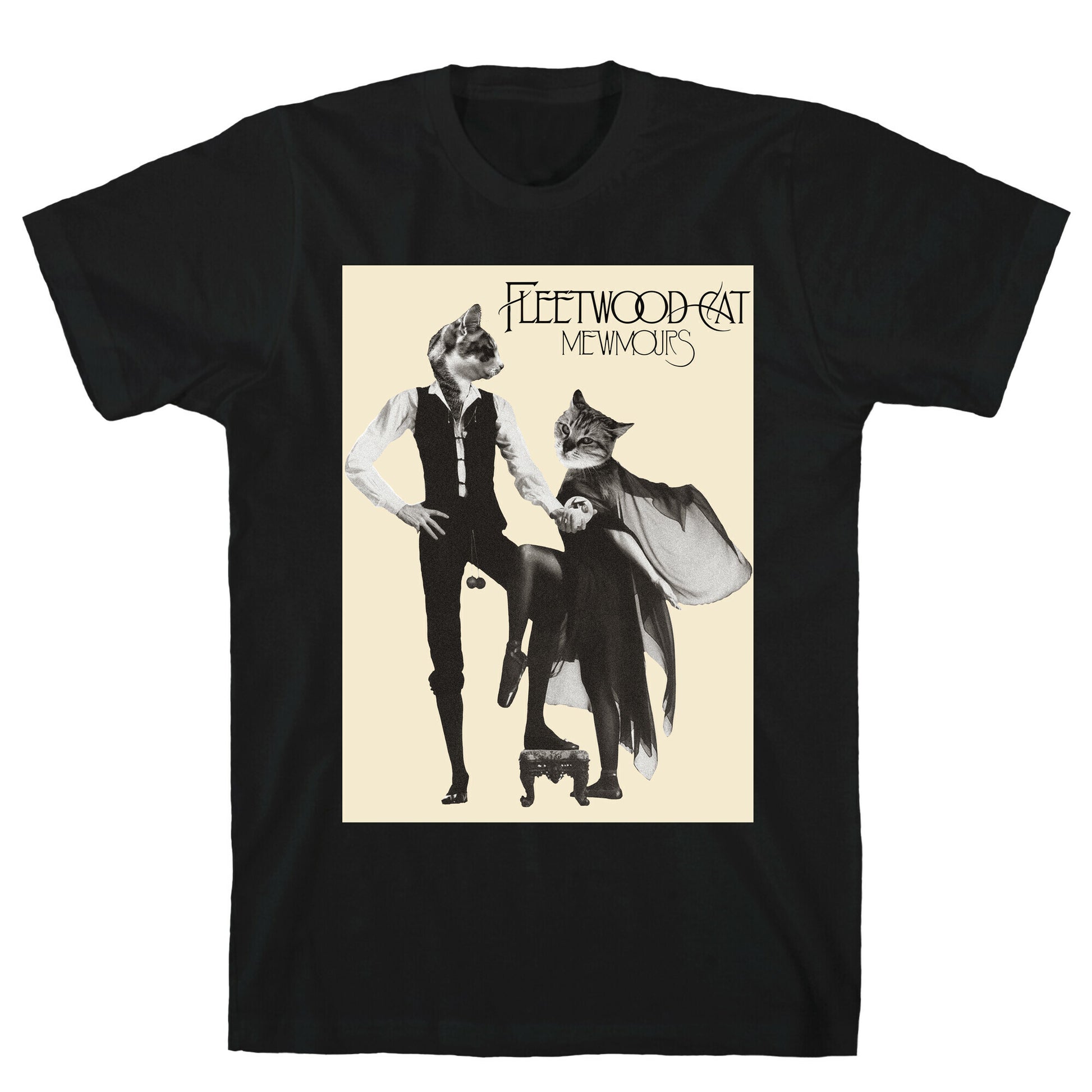 Fleetwood Cat Mewmours Mashup T-Shirt