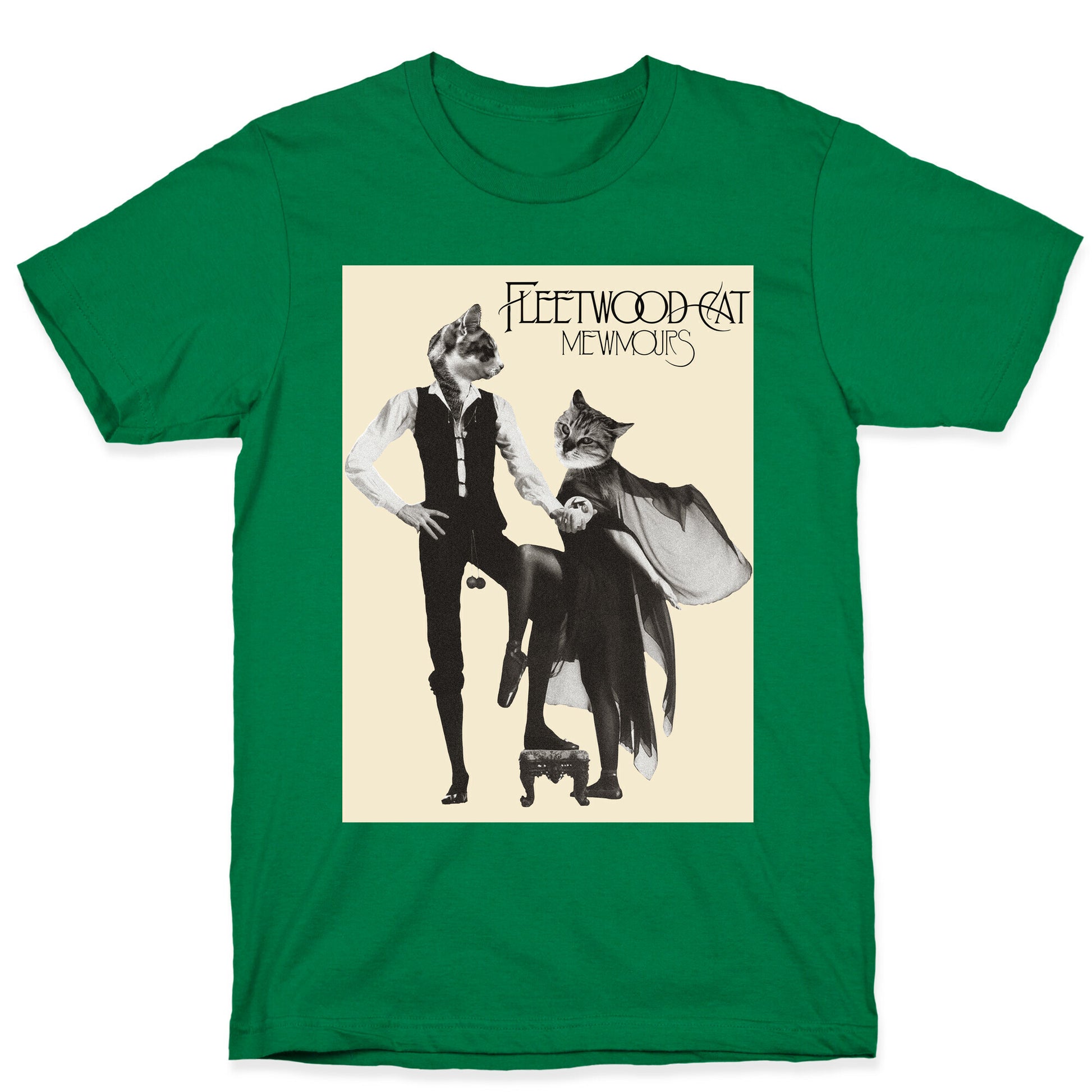 Fleetwood Cat Mewmours Mashup T-Shirt