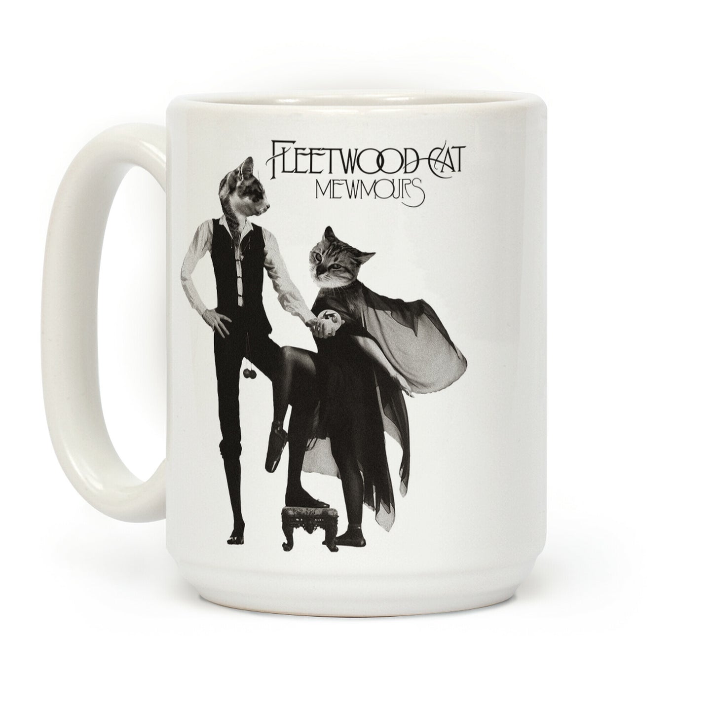 Fleetwood Cat Mewmours Mashup Coffee Mug