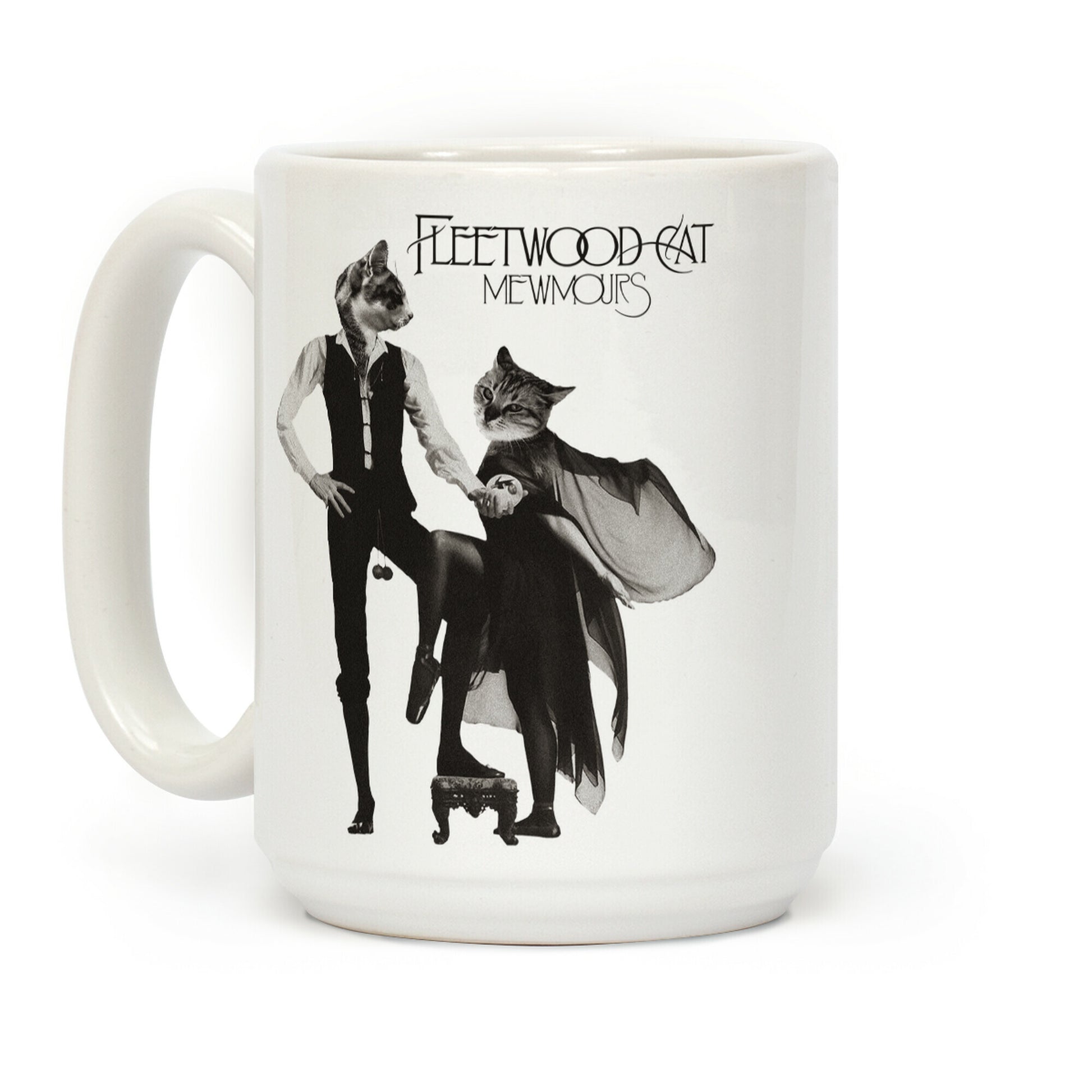 Fleetwood Cat Mewmours Mashup Coffee Mug
