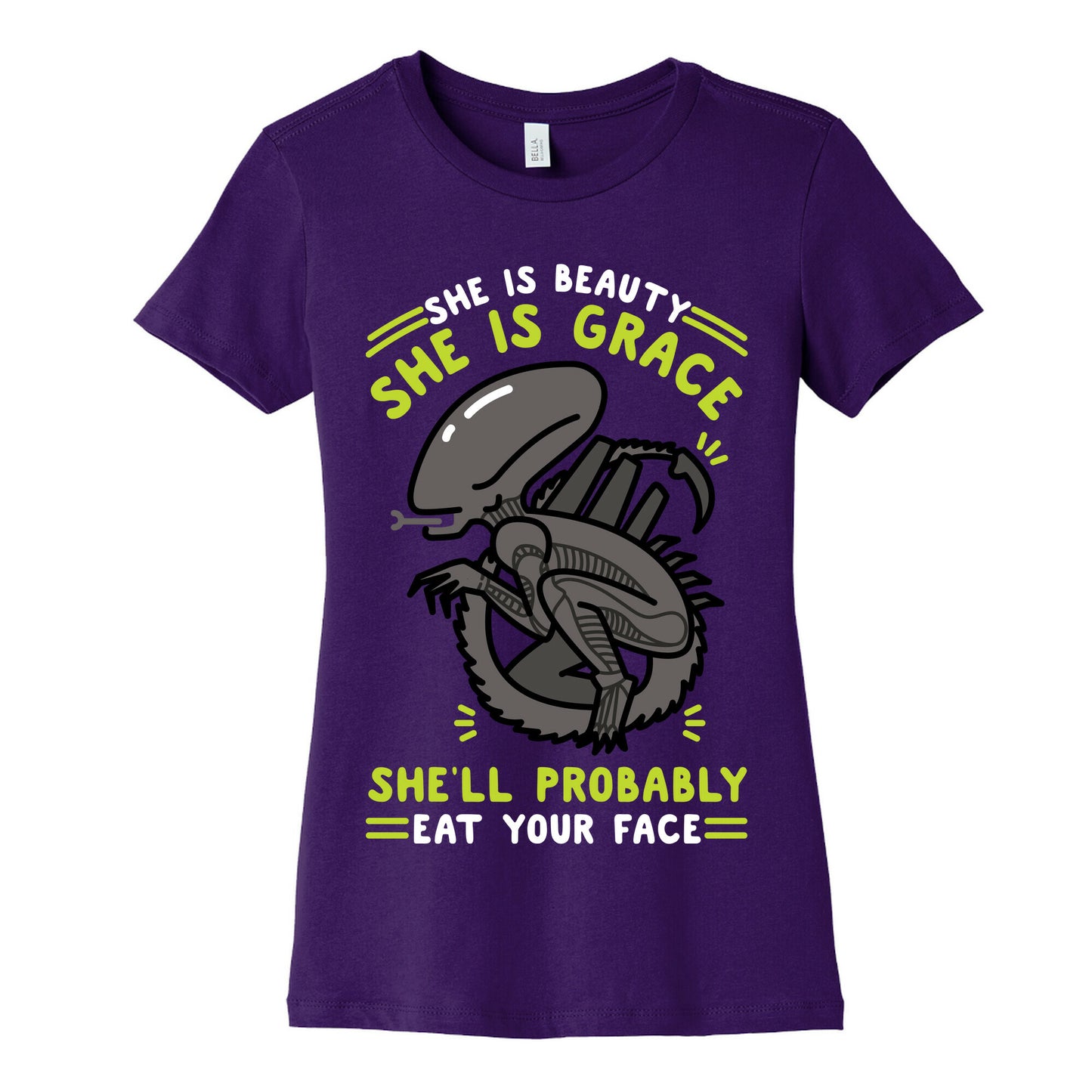 She'll Probably Eat Your Face Women's Cotton Tee