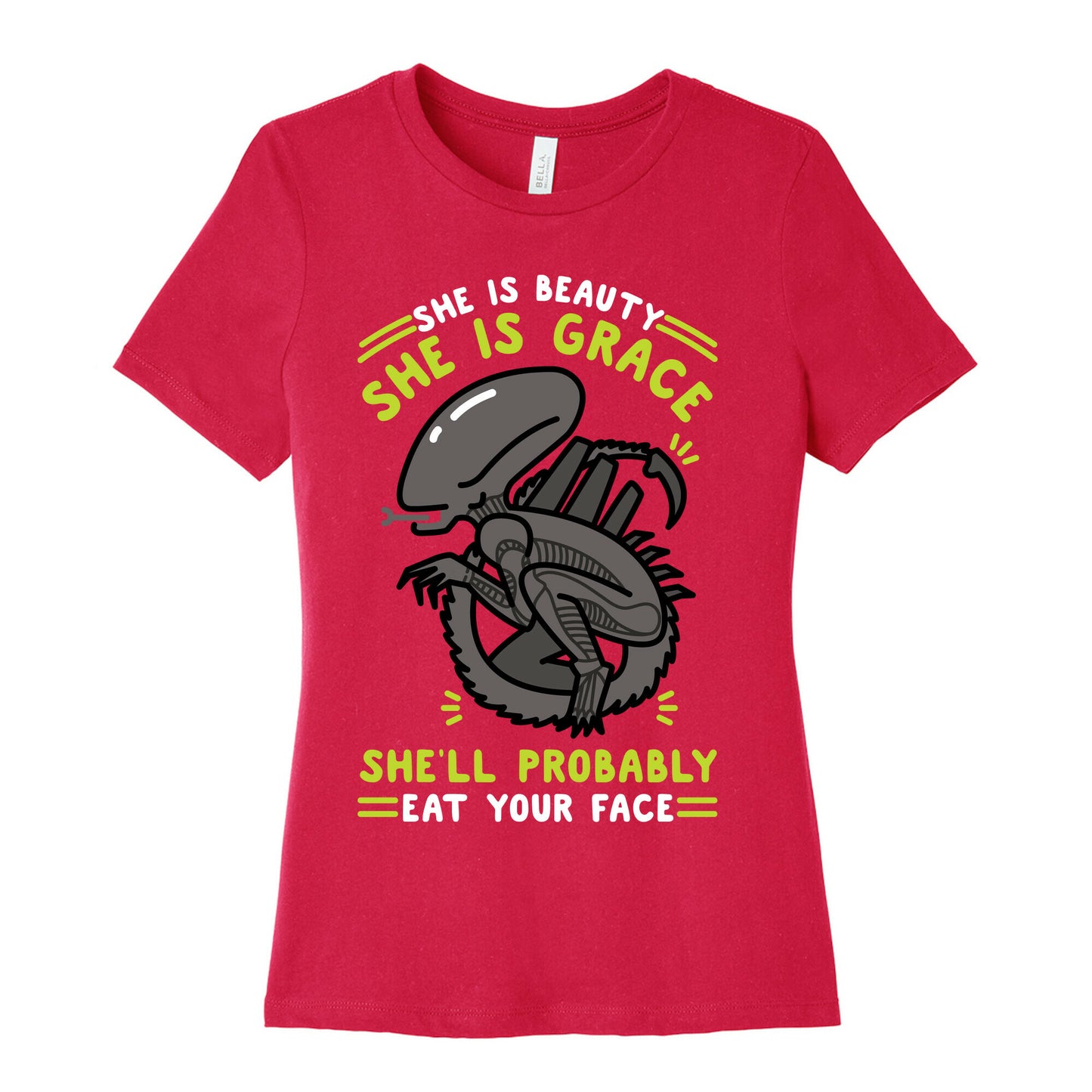She'll Probably Eat Your Face Women's Cotton Tee