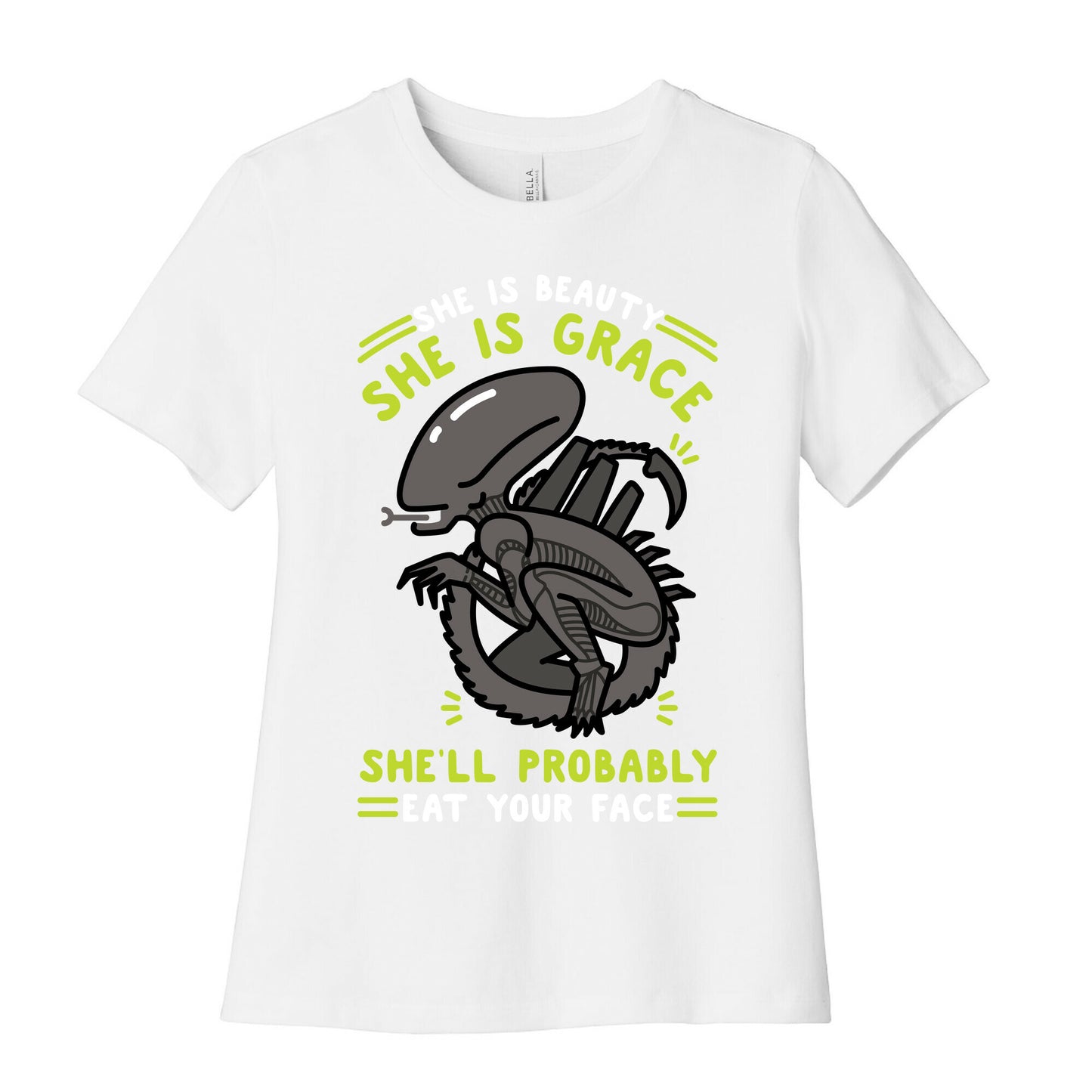 She'll Probably Eat Your Face Women's Cotton Tee