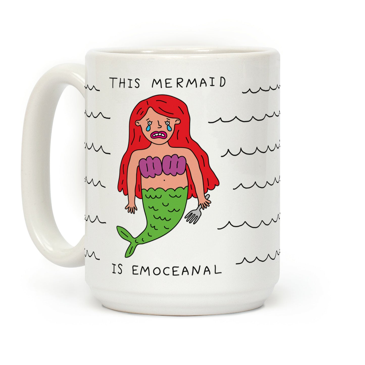 This Mermaid Is Emoceanal Coffee Mug