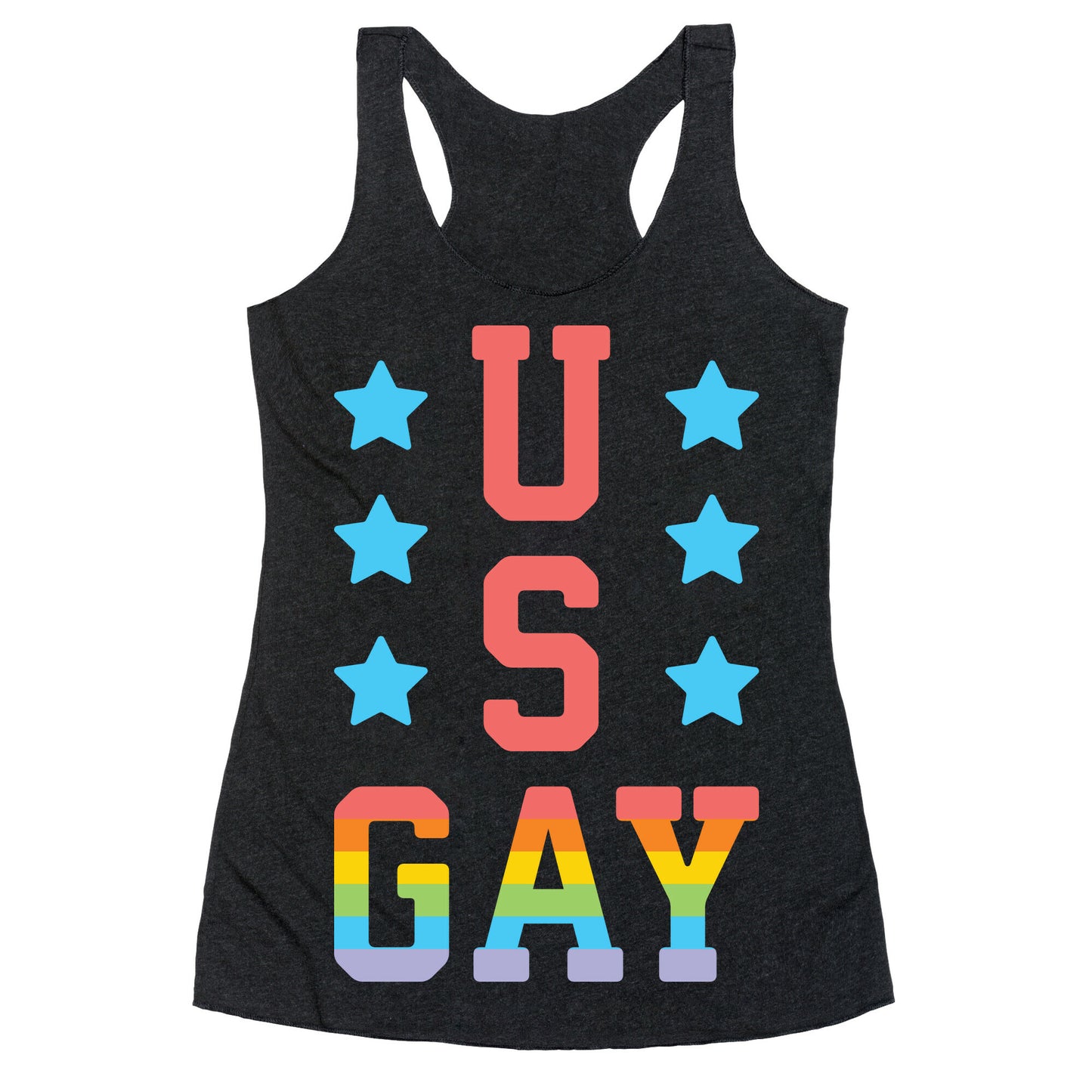 U.S.Gay Racerback Tank