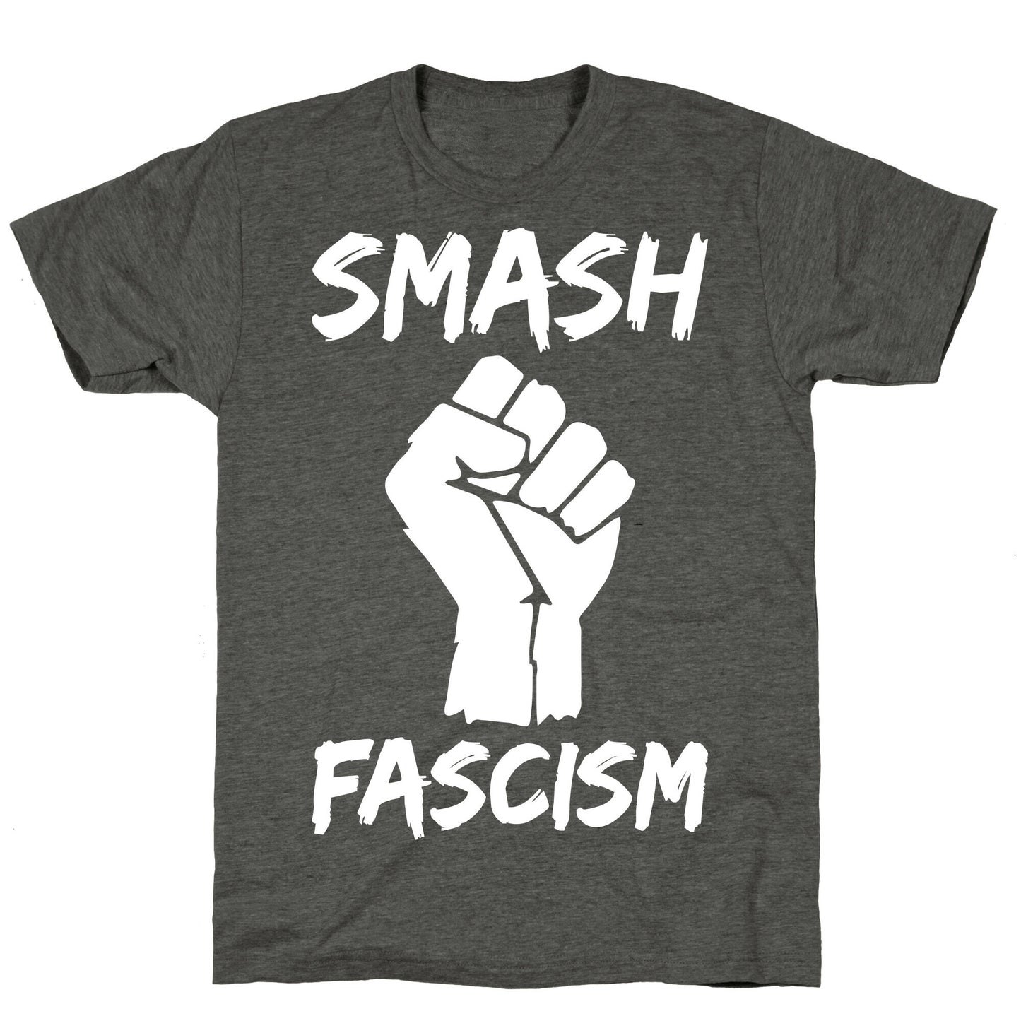Smash Fascism Unisex Triblend Tee