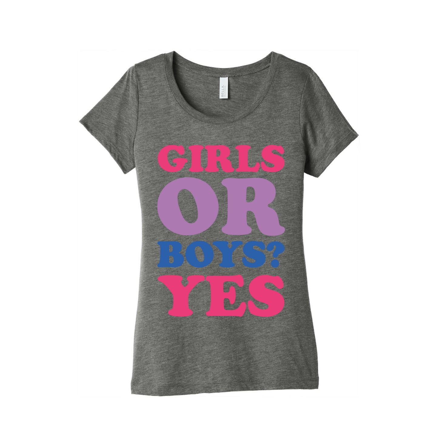 Girls Or Boys? Yes Women's Triblend Tee