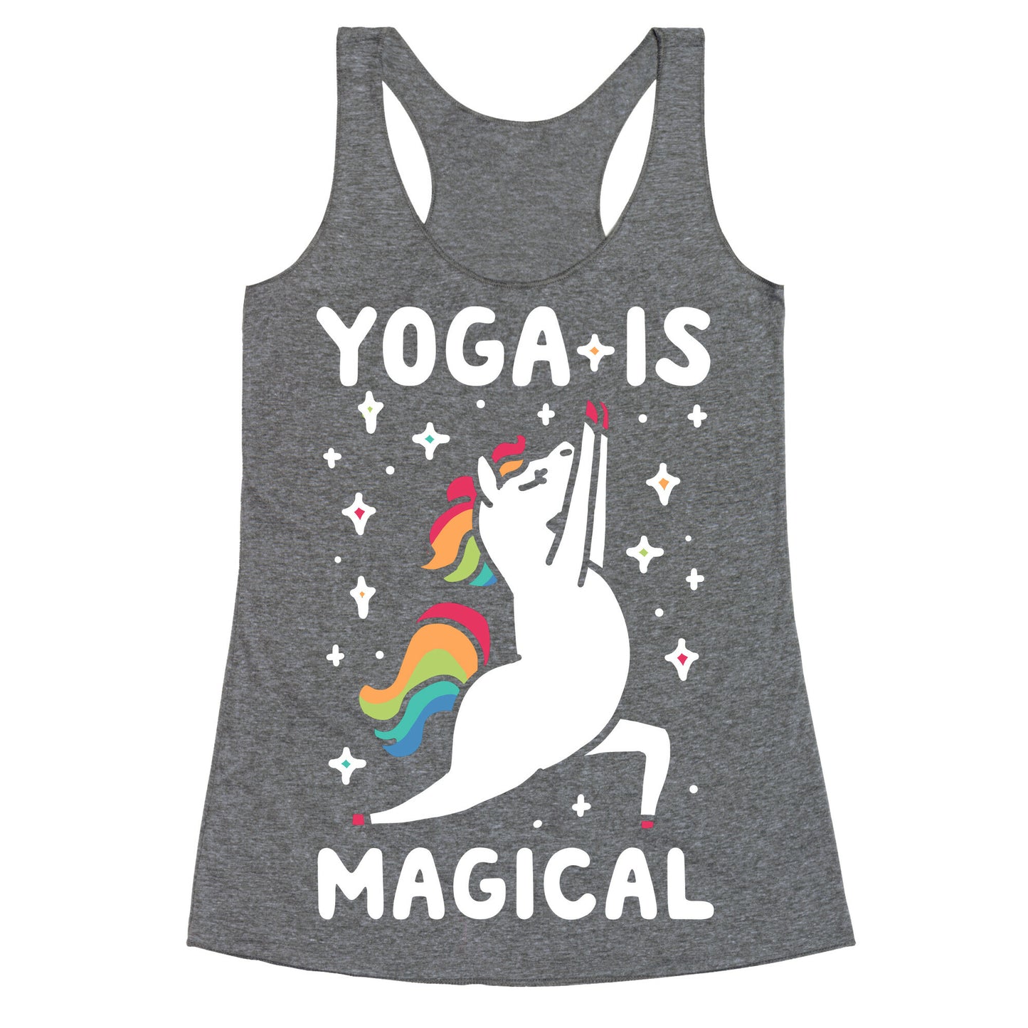 Yoga Is Magical Racerback Tank