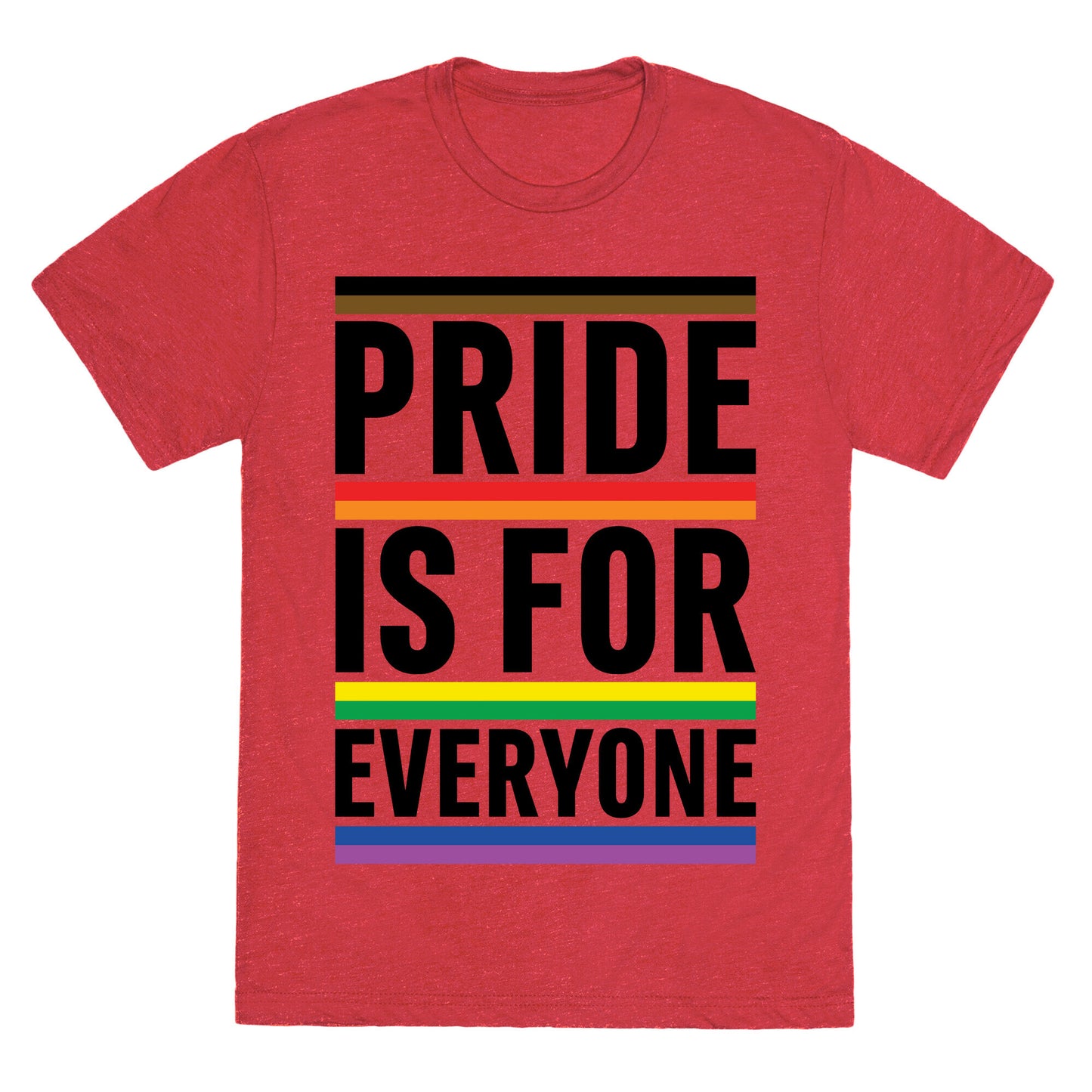 Pride Is For Everyone Unisex Triblend Tee