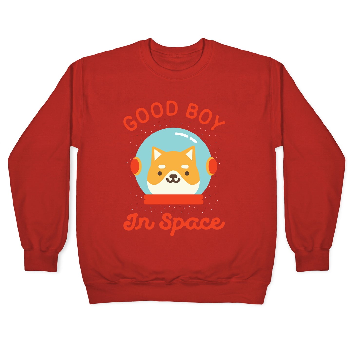 Good Boy In Space Crewneck Sweatshirt