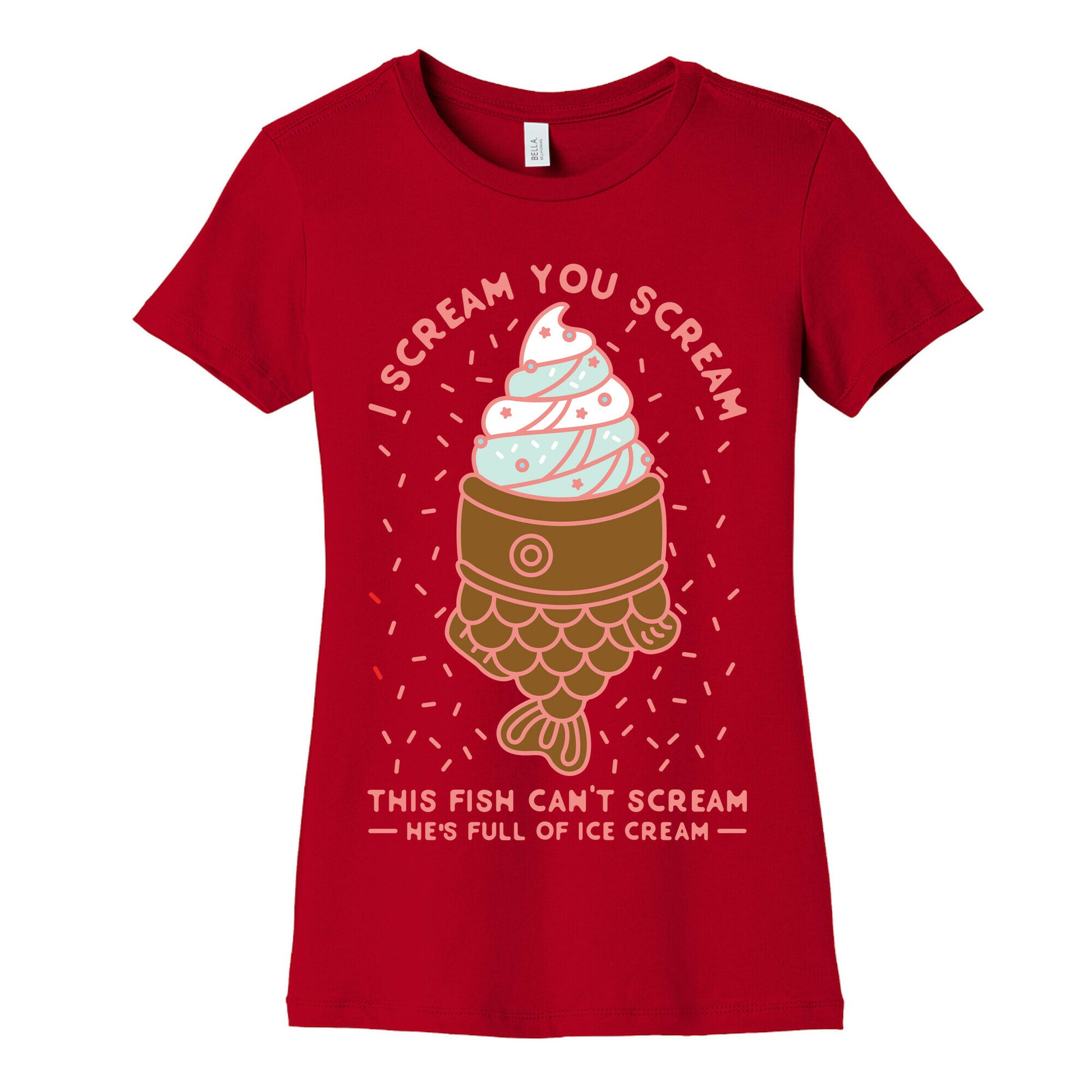 I Scream You Scream Women's Cotton Tee