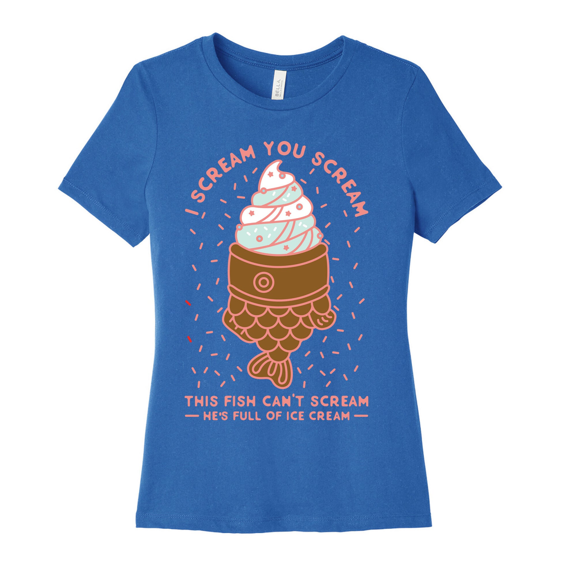 I Scream You Scream Women's Cotton Tee