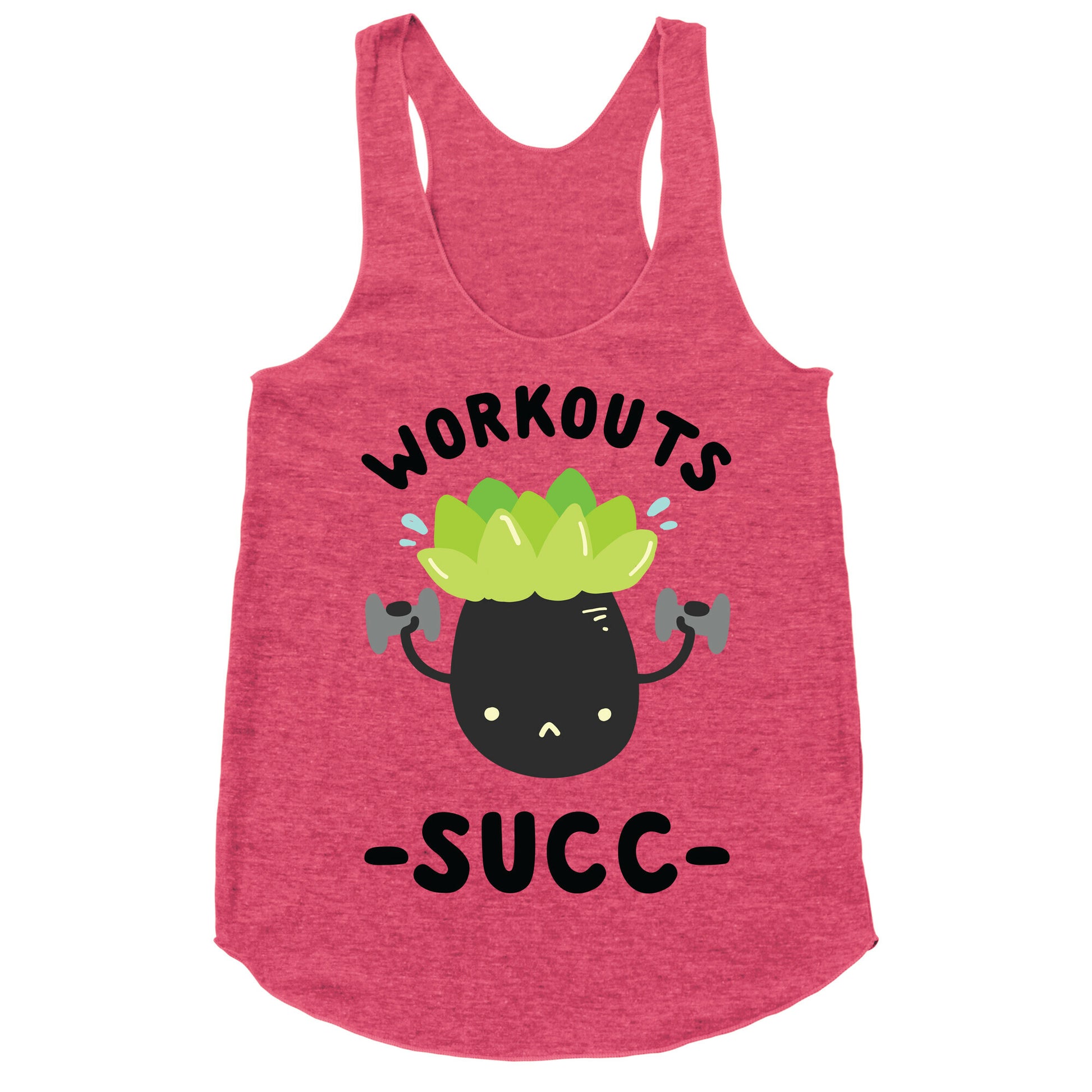 Workouts Succ Racerback Tank