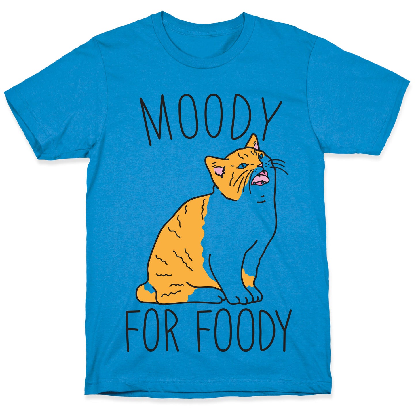 Moody For Foody Cat T-Shirt