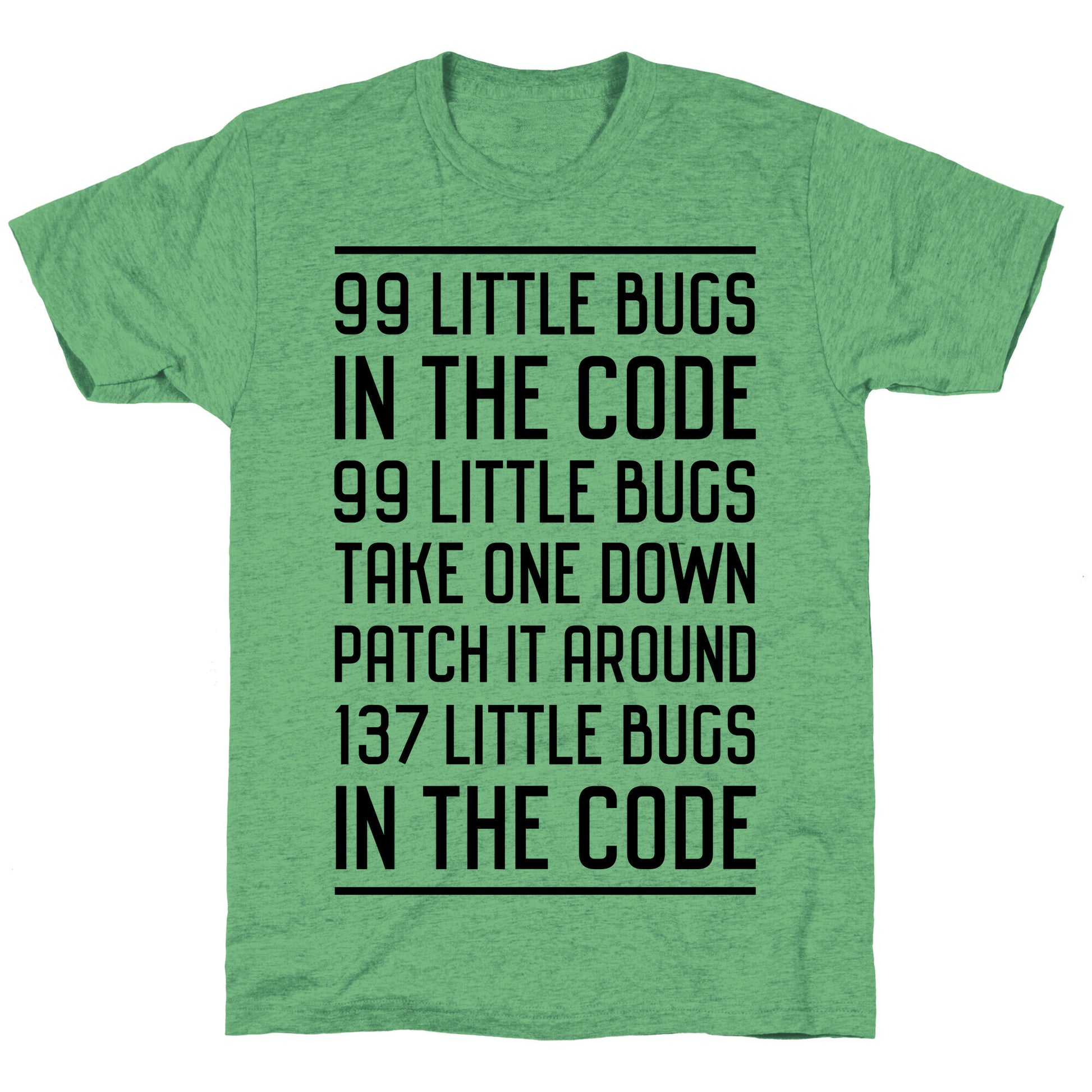 99 Little Bugs in the Code Unisex Triblend Tee
