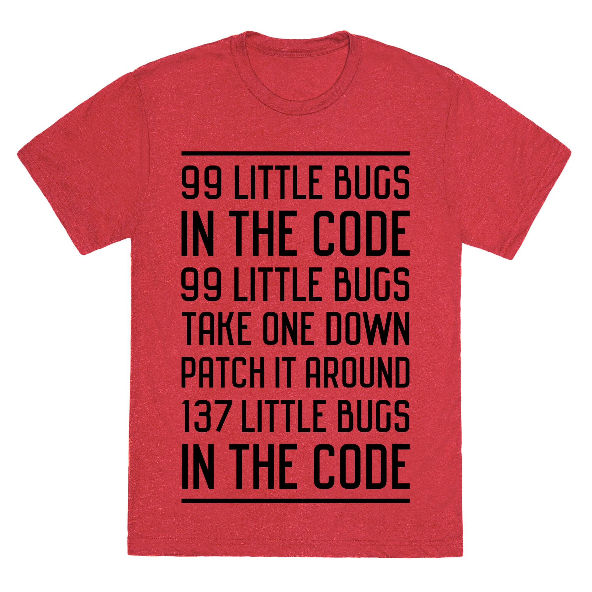 99 Little Bugs in the Code Unisex Triblend Tee