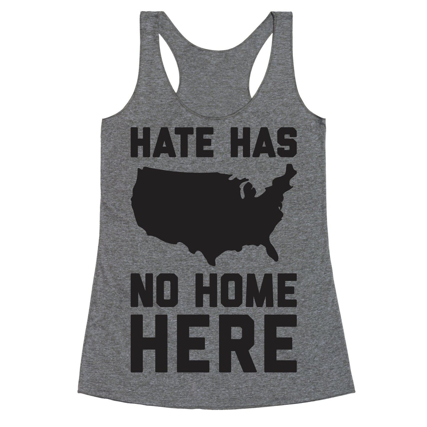 Hate Has No Home Here Racerback Tank
