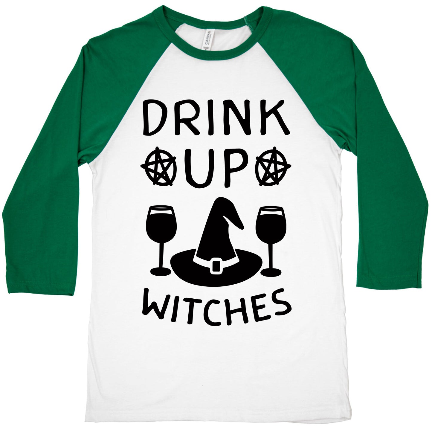 Drink Up Witches Baseball Tee