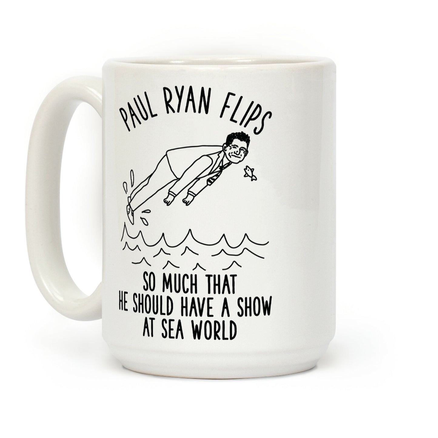 Paul Ryan Flips Coffee Mug