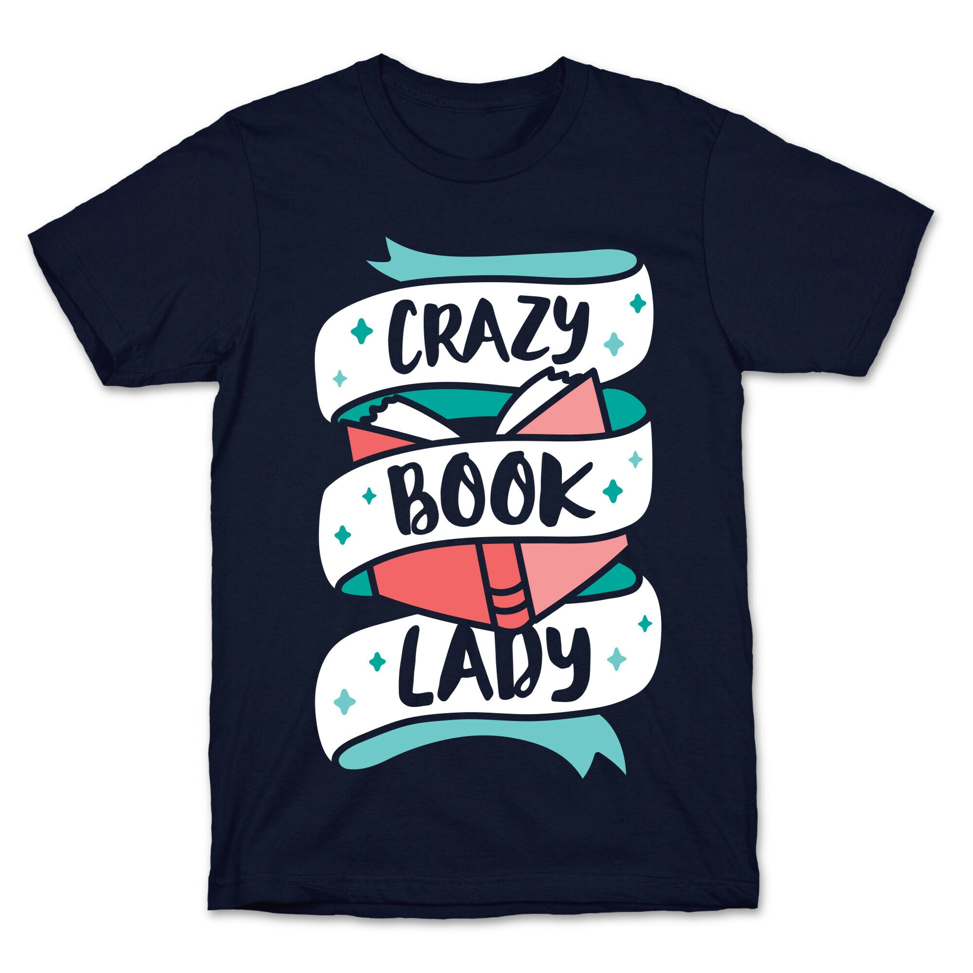 Crazy Book Lady T-Shirt