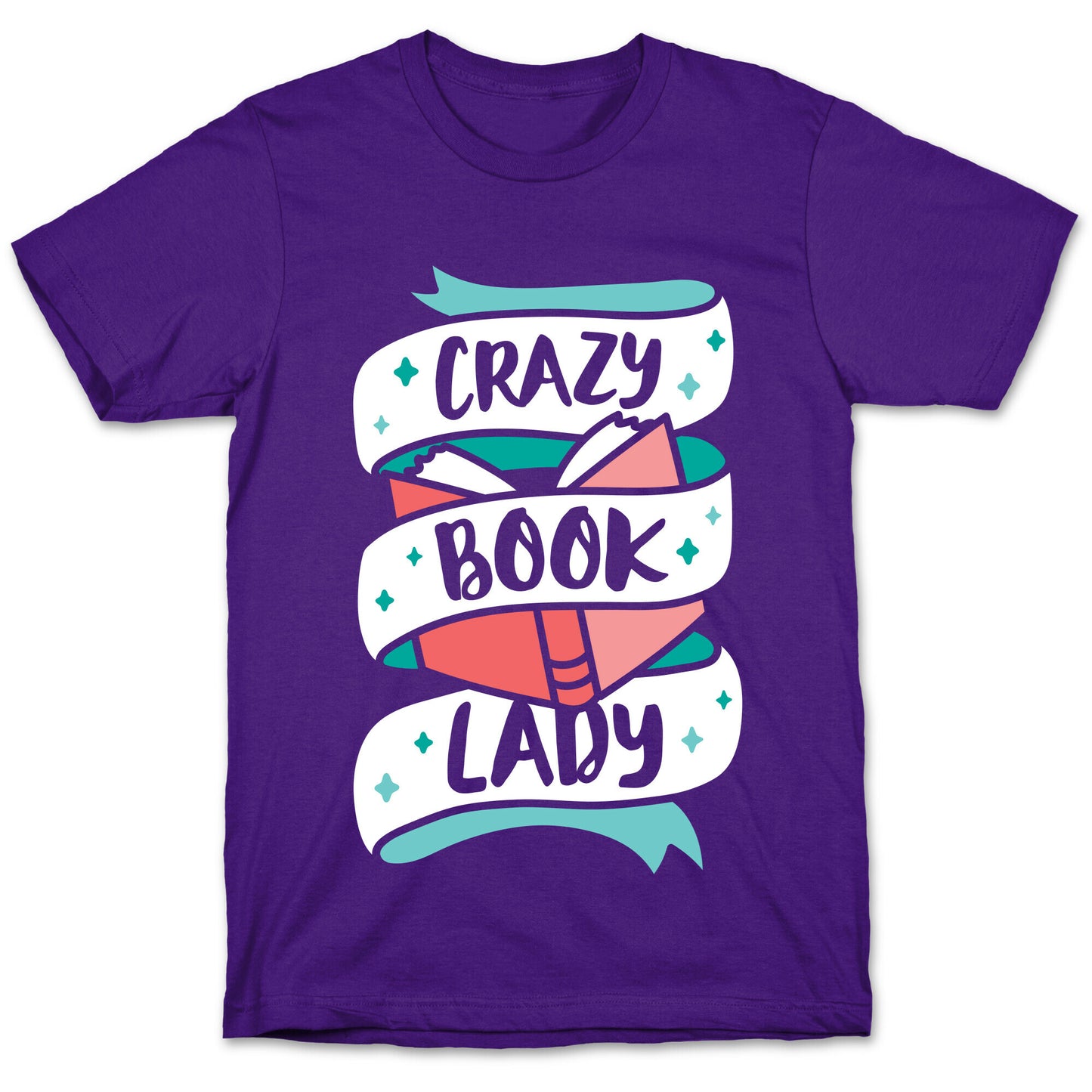 Crazy Book Lady T-Shirt