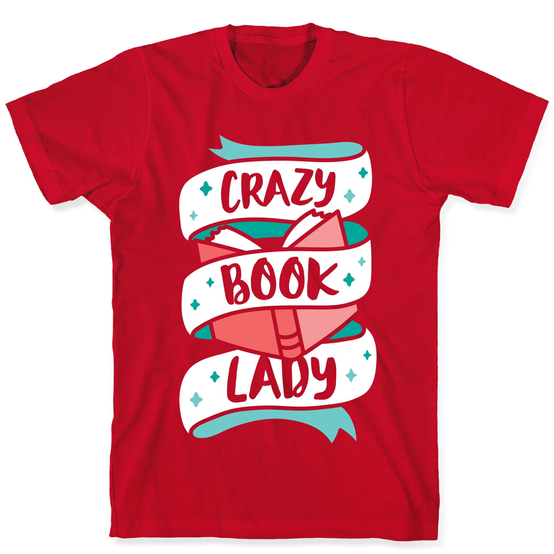 Crazy Book Lady T-Shirt