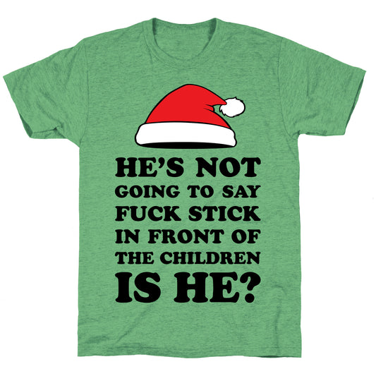 Bad Santa Unisex Triblend Tee