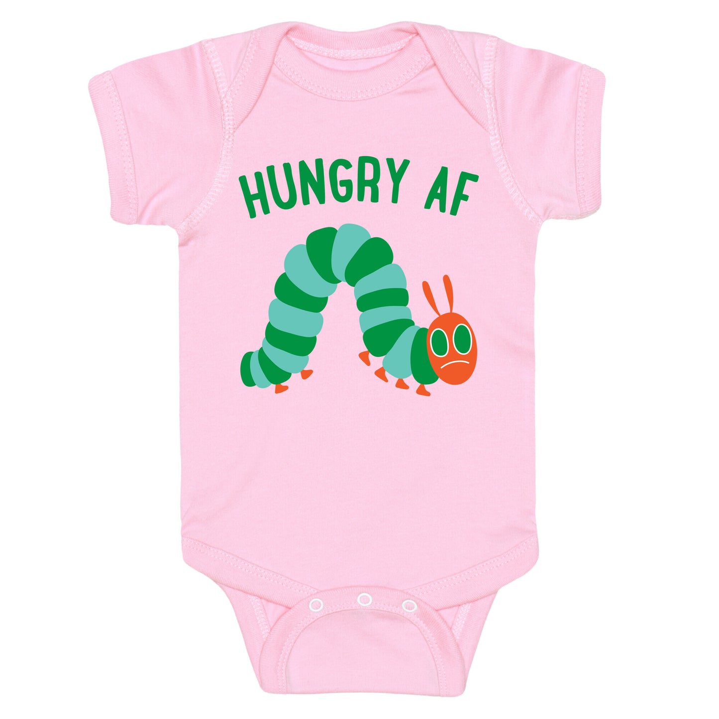 Hungry AF Caterpillar Baby One Piece