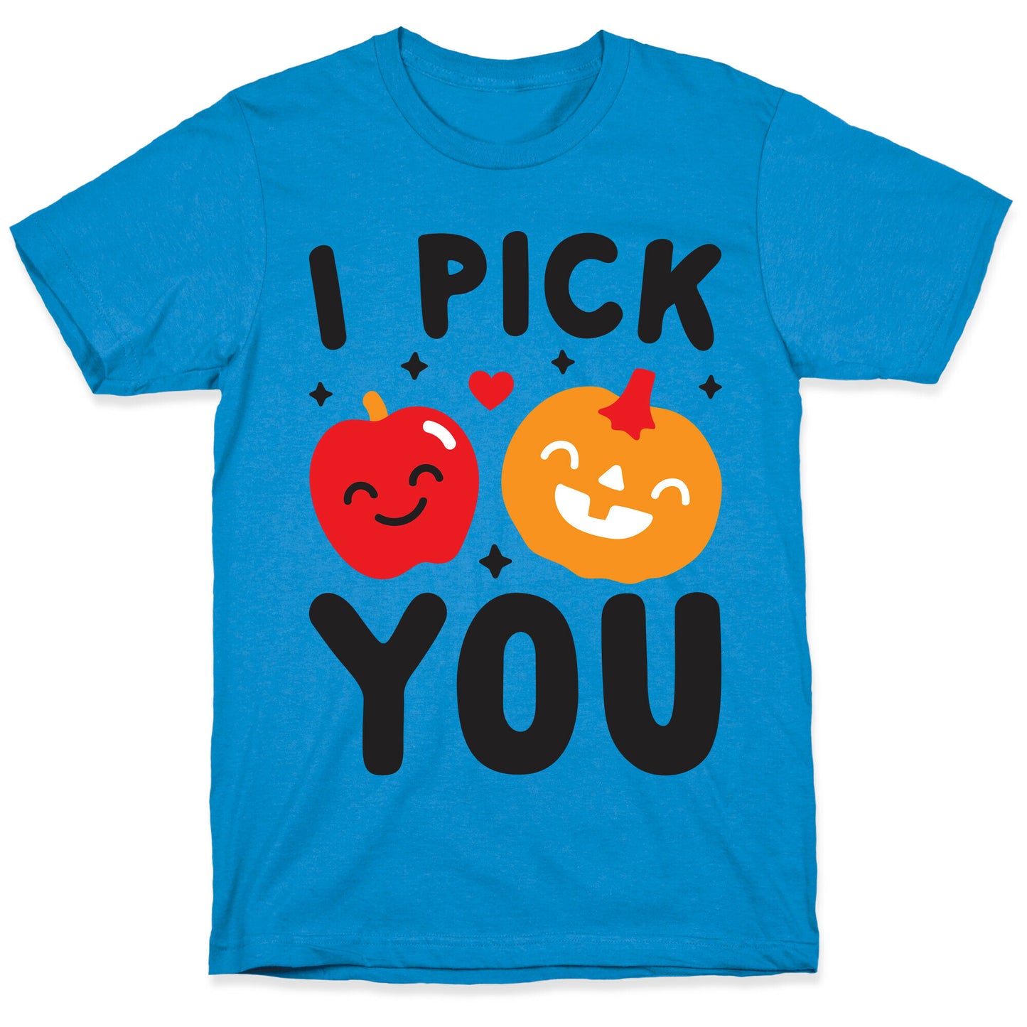 I Pick You Apple & Pumpkin T-Shirt