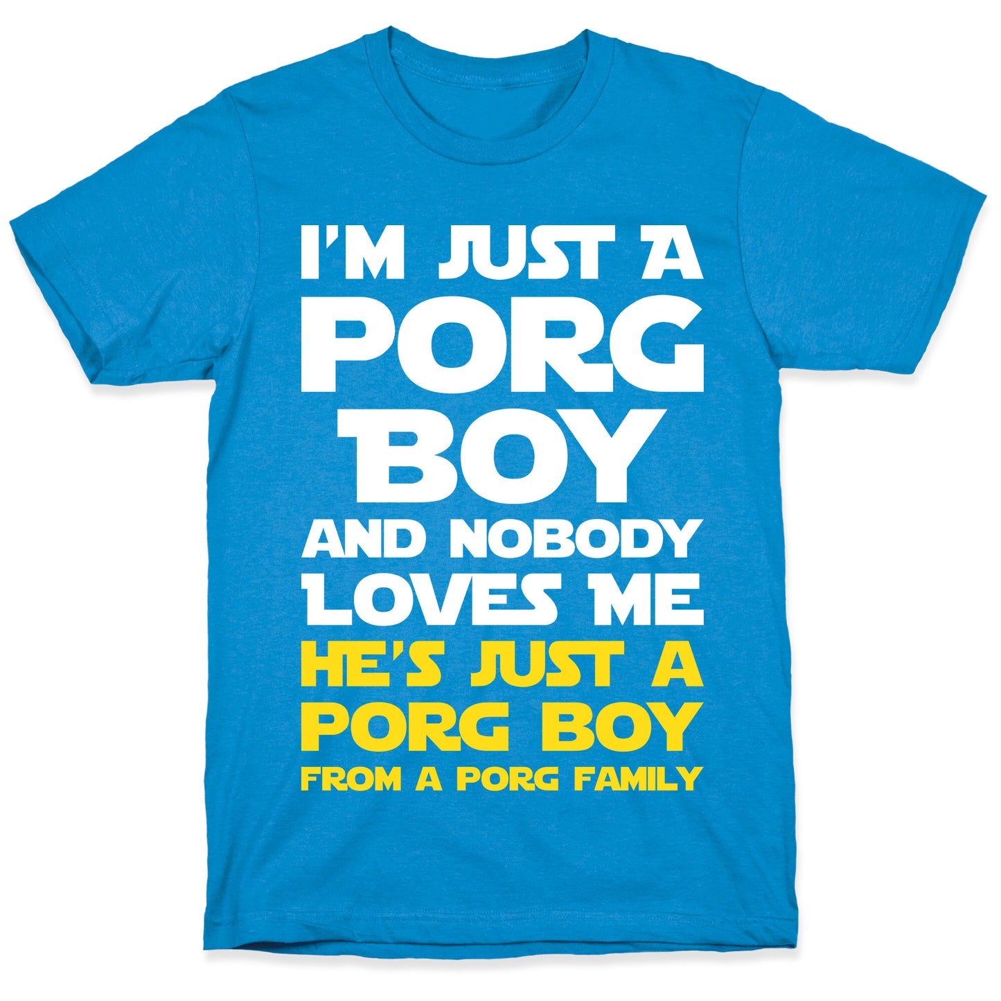 I'm Just A Porg Boy T-Shirt
