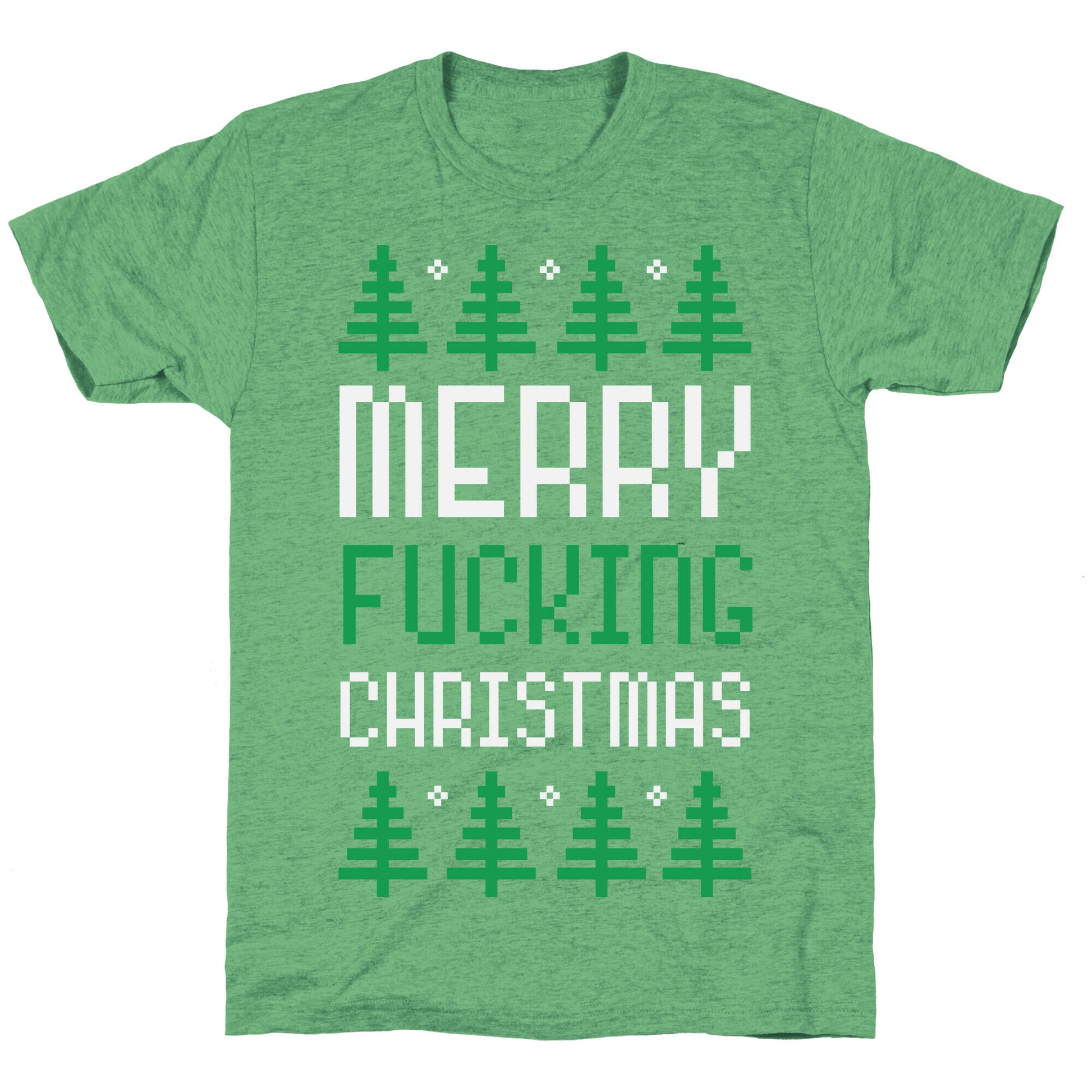 Merry Fucking Christmas Unisex Triblend Tee