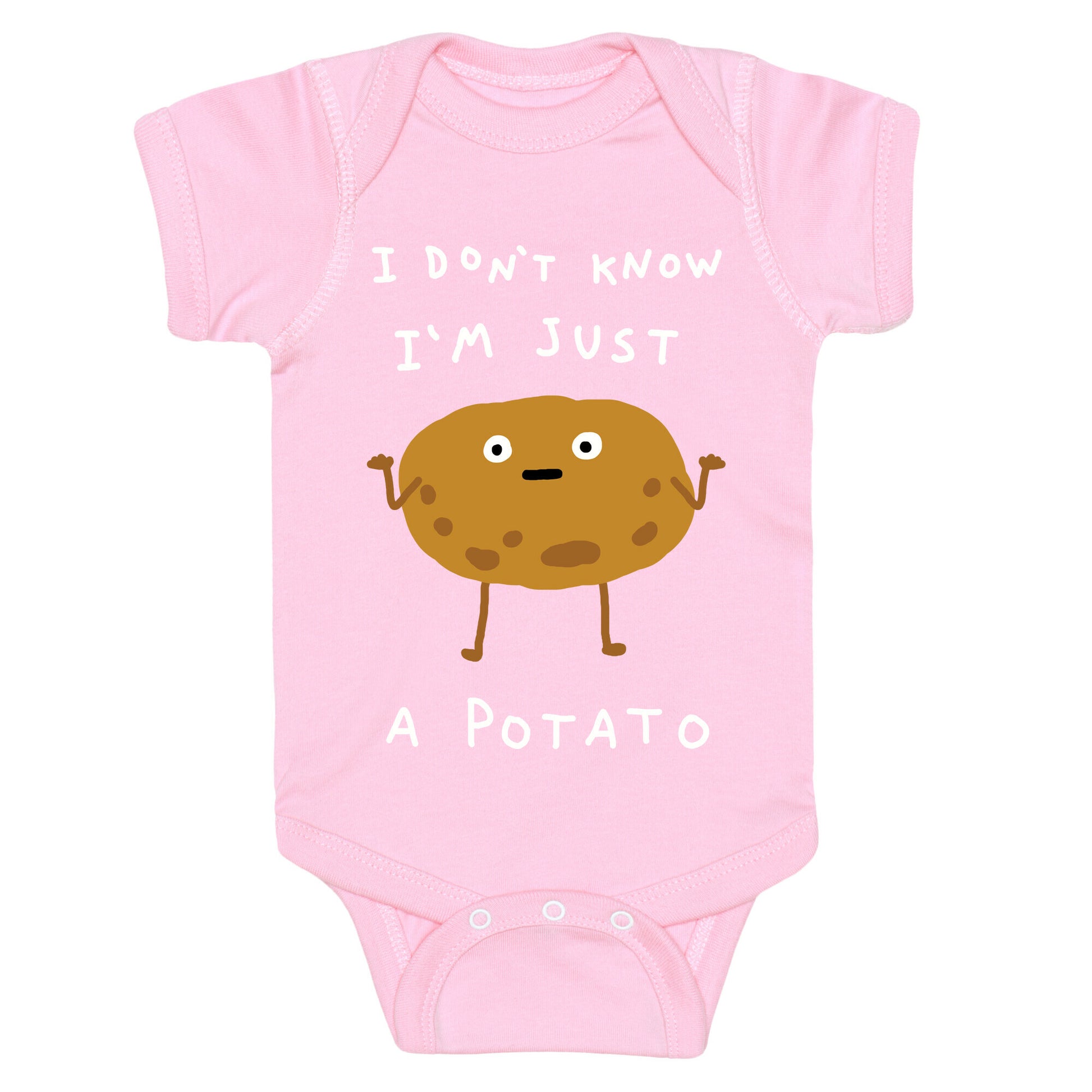 I Don't Know I'm Just A Potato Baby One Piece