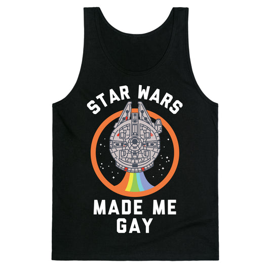 Star Wars Made Me Gay Tank Top