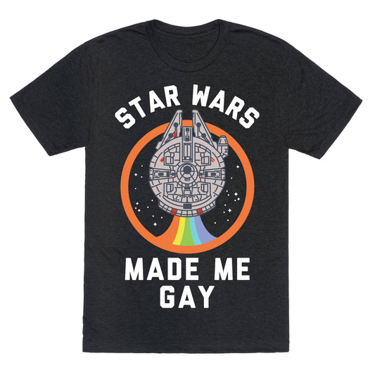 Star Wars Made Me Gay Unisex Triblend Tee
