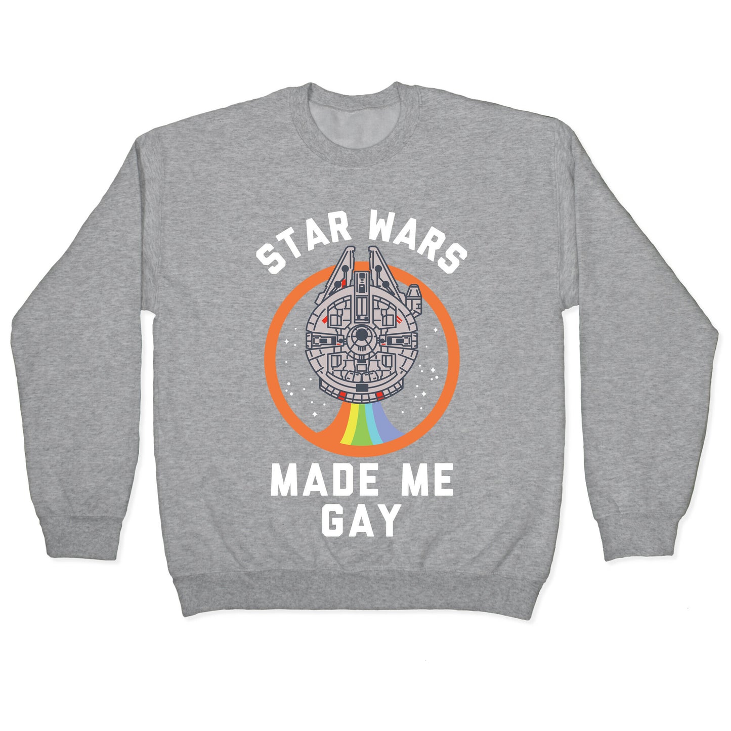 Star Wars Made Me Gay Crewneck Sweatshirt