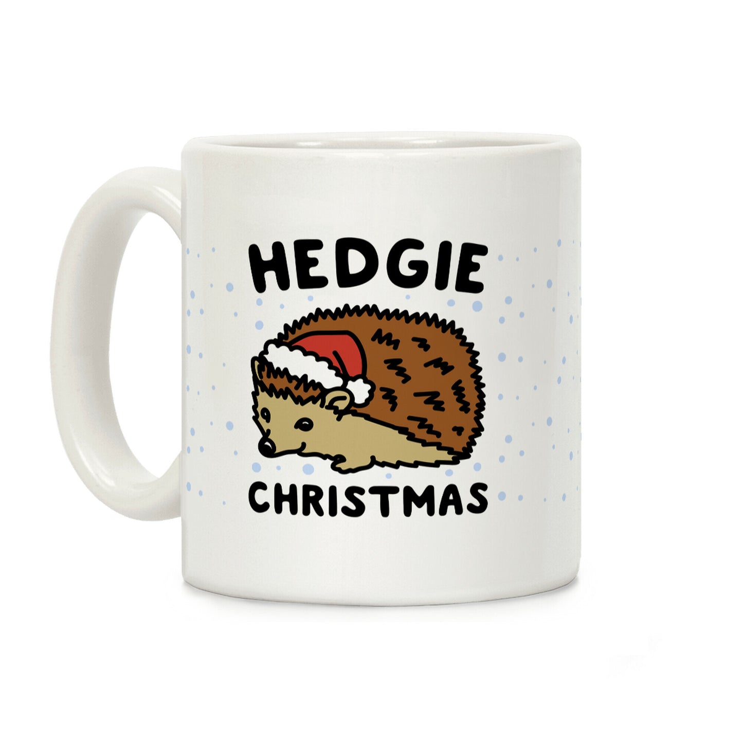 Hedgie Christmas Coffee Mug
