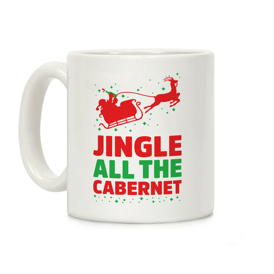 Jingle All the Cabernet Coffee Mug