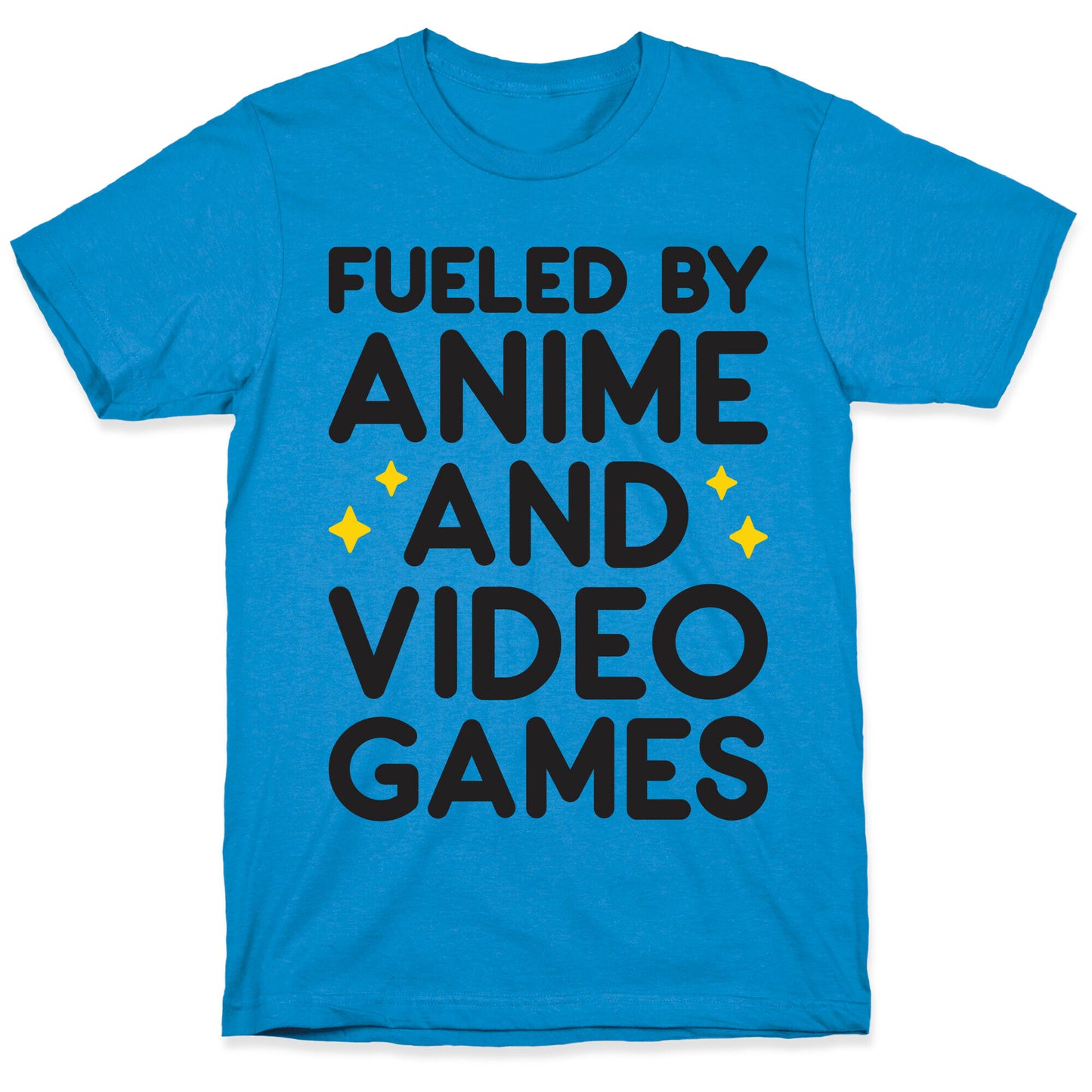 Fueled By Anime And Video Games T-Shirt