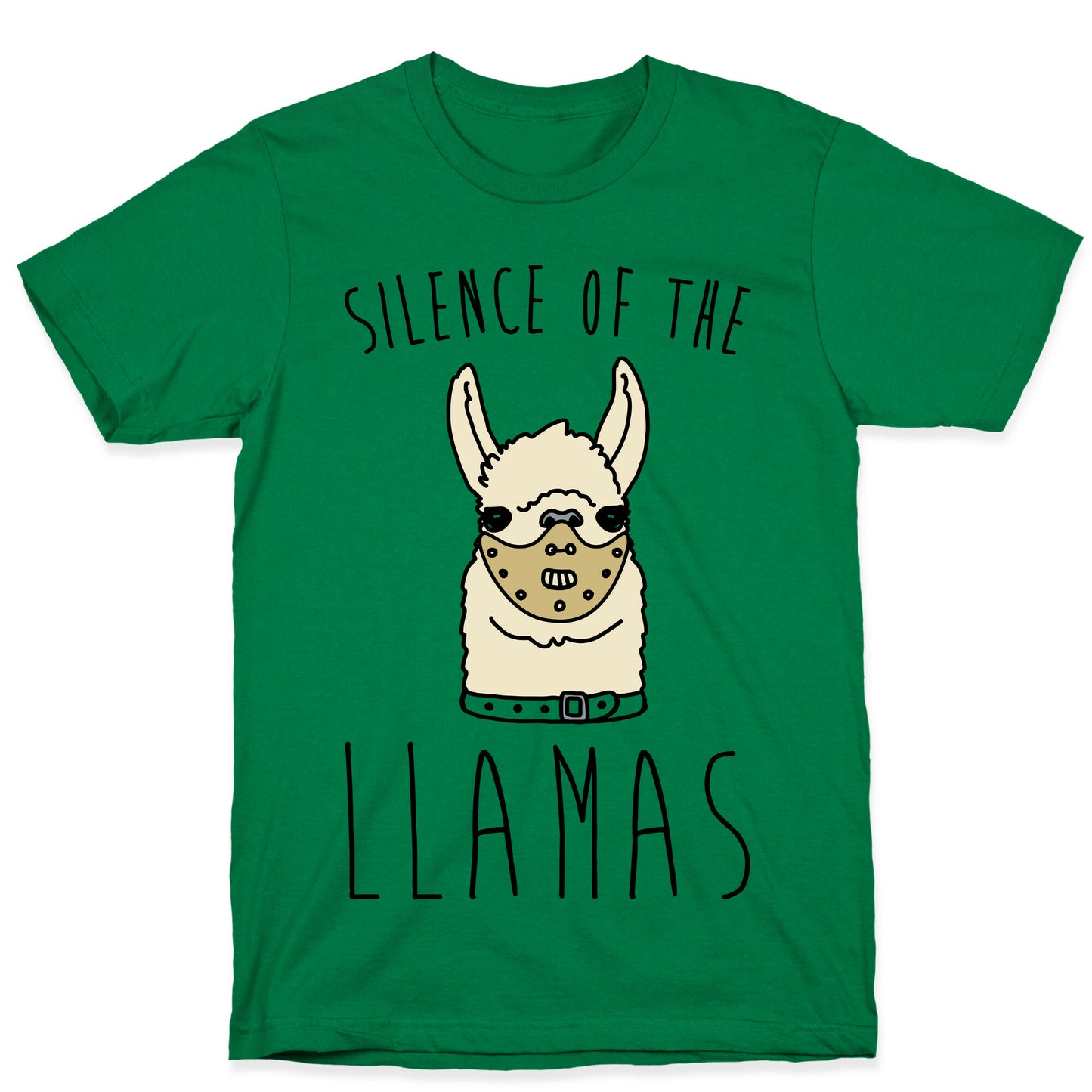 Silence of The Llamas Parody T-Shirt