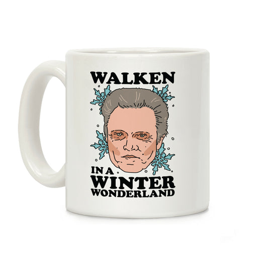 Walken in a Winter Wonderland Coffee Mug